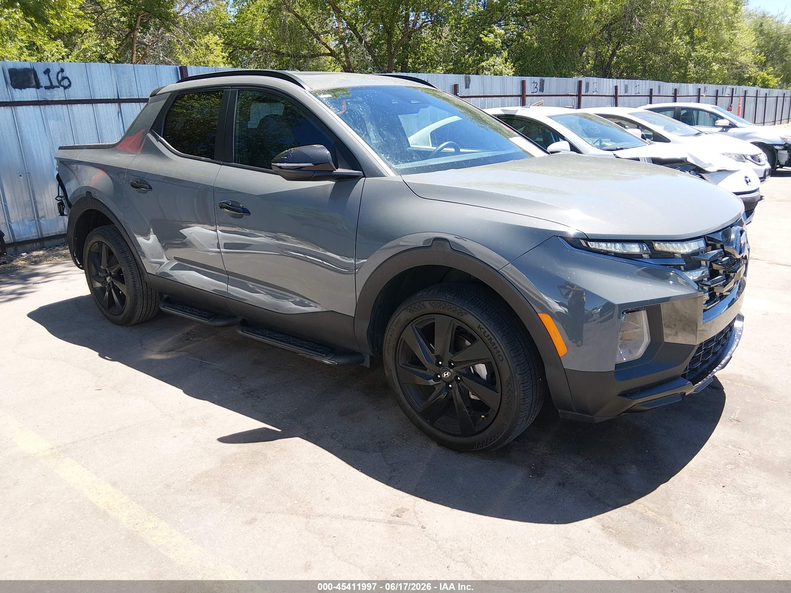 2024 Hyundai Santa Cruz Night Edition, VIN 5NTJCDDF7RH114340 — Rear end