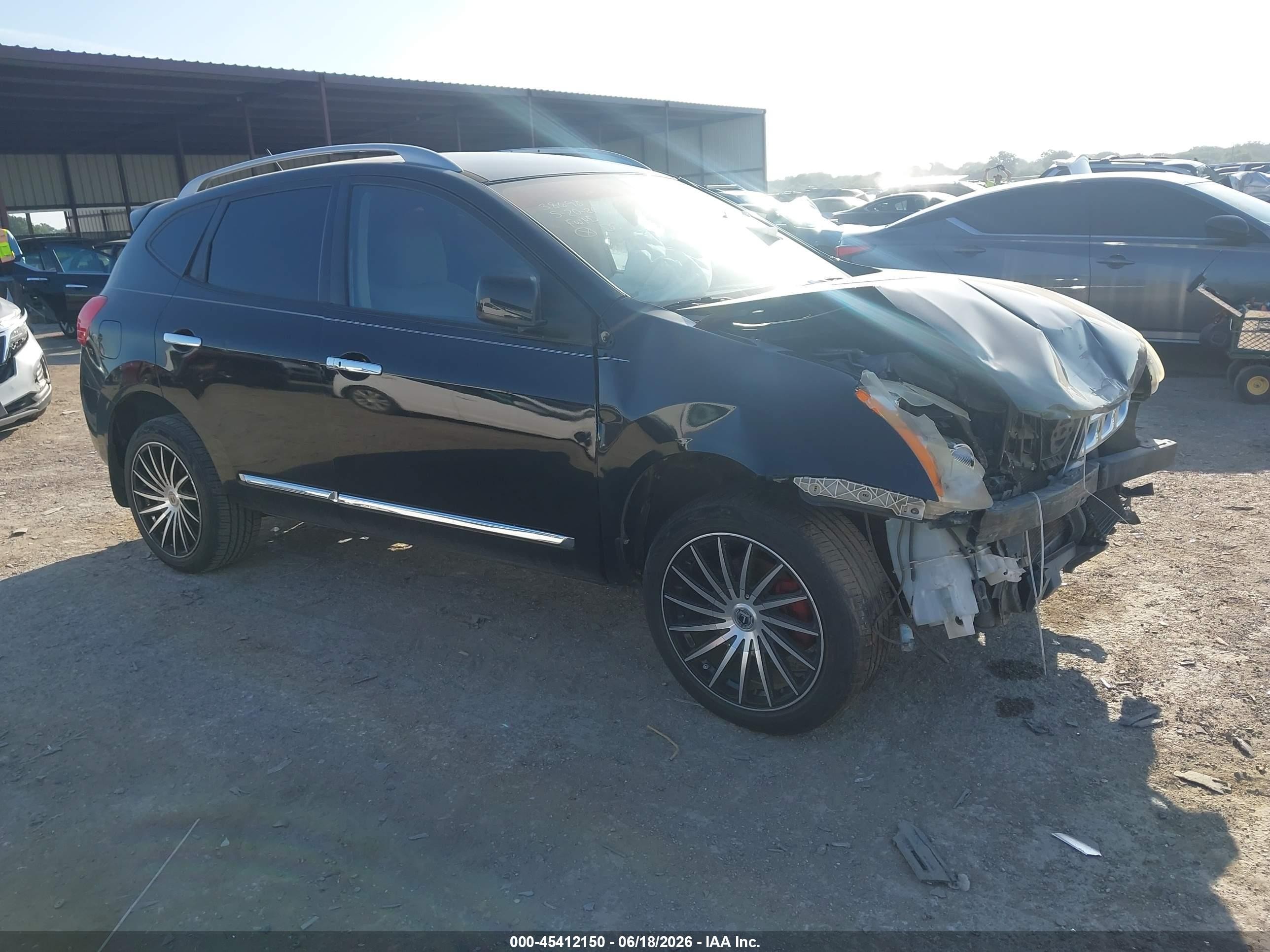 2011 Nissan Rogue SV, VIN JN8AS5MT2BW567475 — Front end