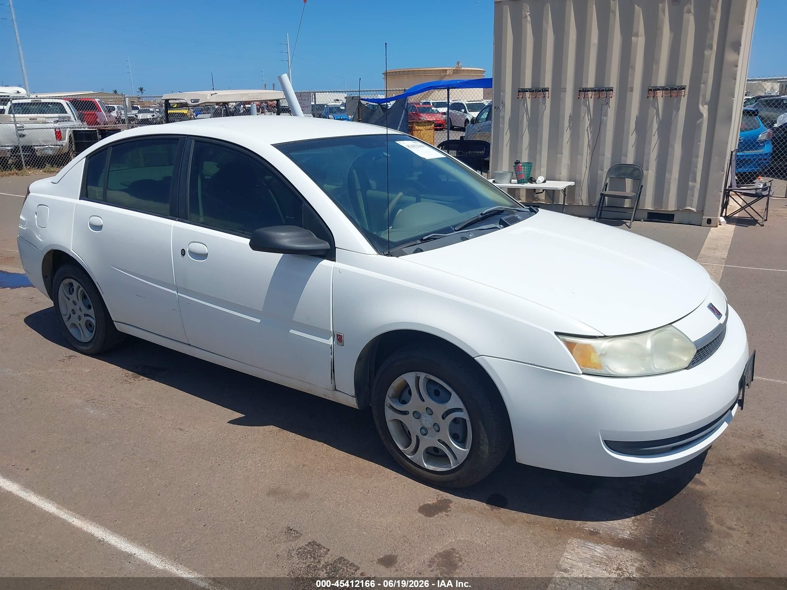 2003 Saturn ION, VIN 1GBAJ52F93Z155298 — Обычный износ