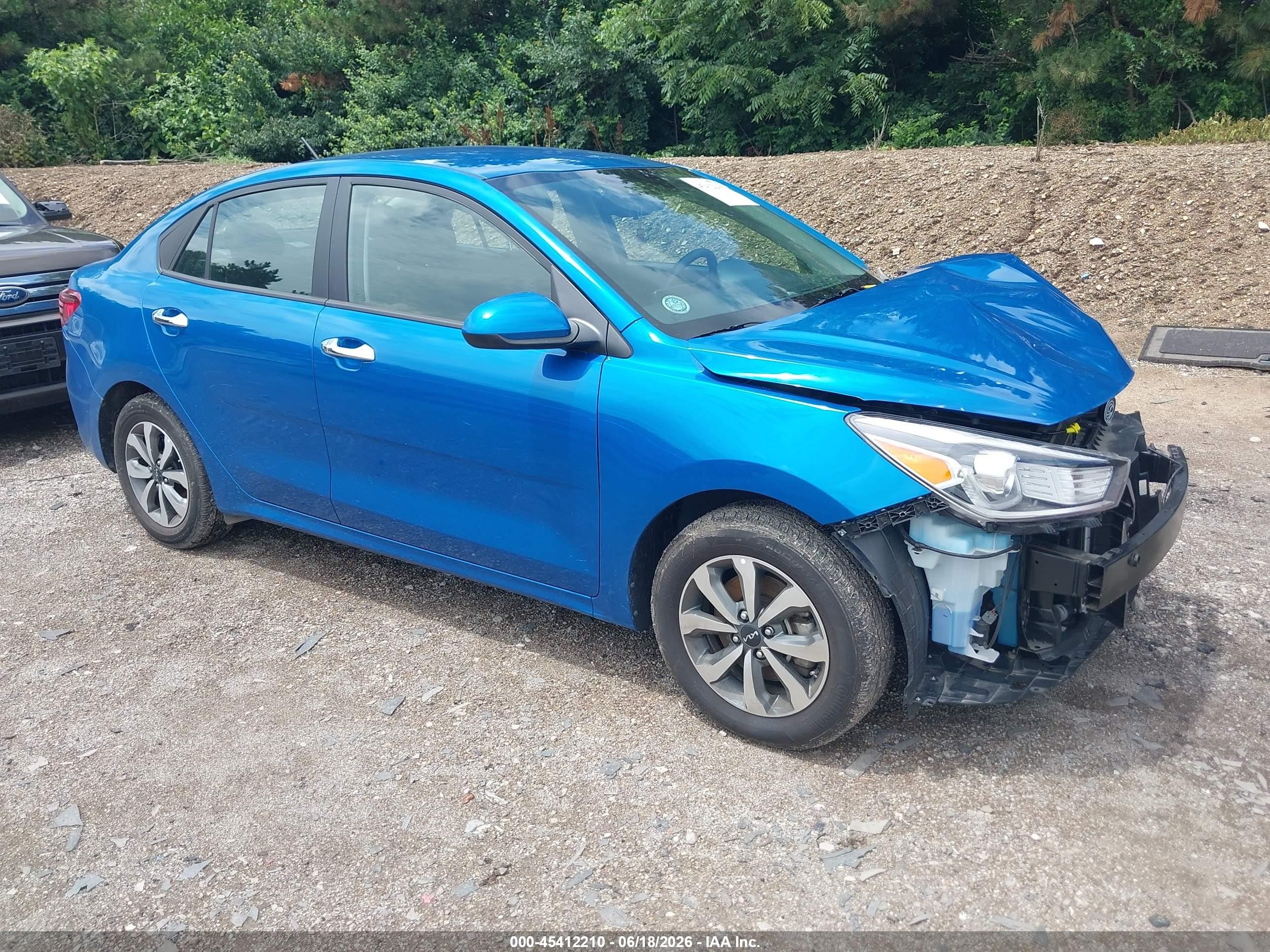 2023 Kia Rio LX, VIN 3KPA24AD1PE573515 — Front end
