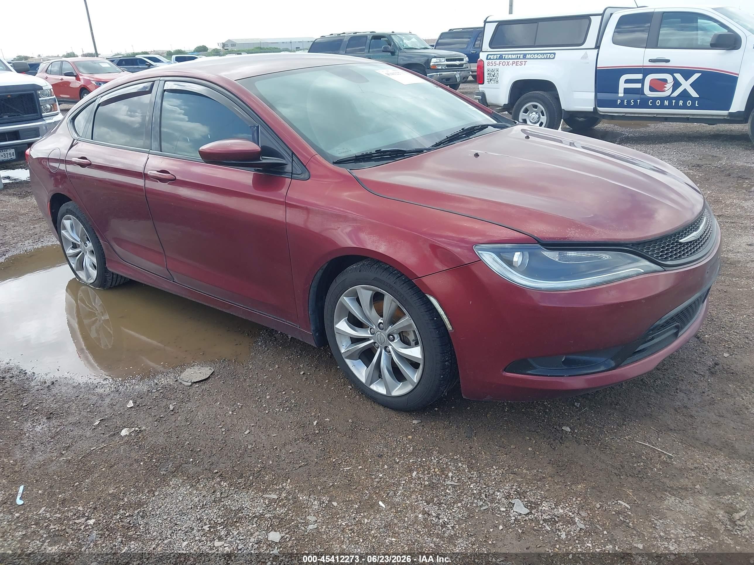 2015 Chrysler 200 S, VIN 1C3CCCBB8FN654054 — Water / flood