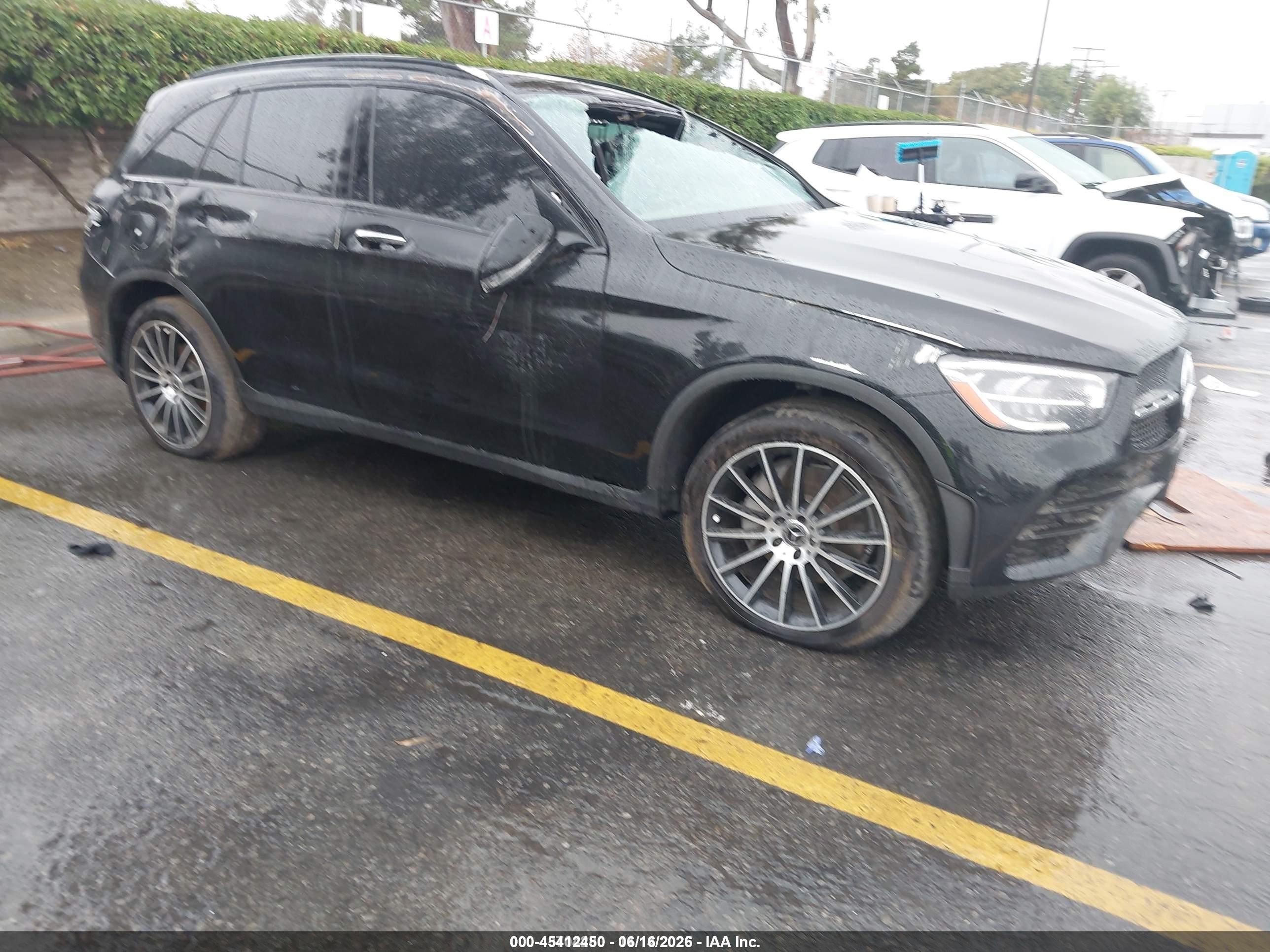 2021 Mercedes-Benz GLC 300, VIN W1N0G8DB9MV273798 — Rollover
