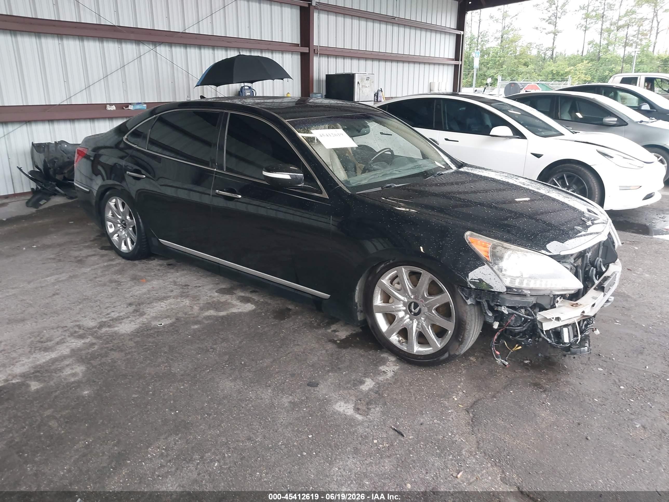 2012 Hyundai Equus Signature, VIN KMHGH4JH1CU050093 — Normal wear