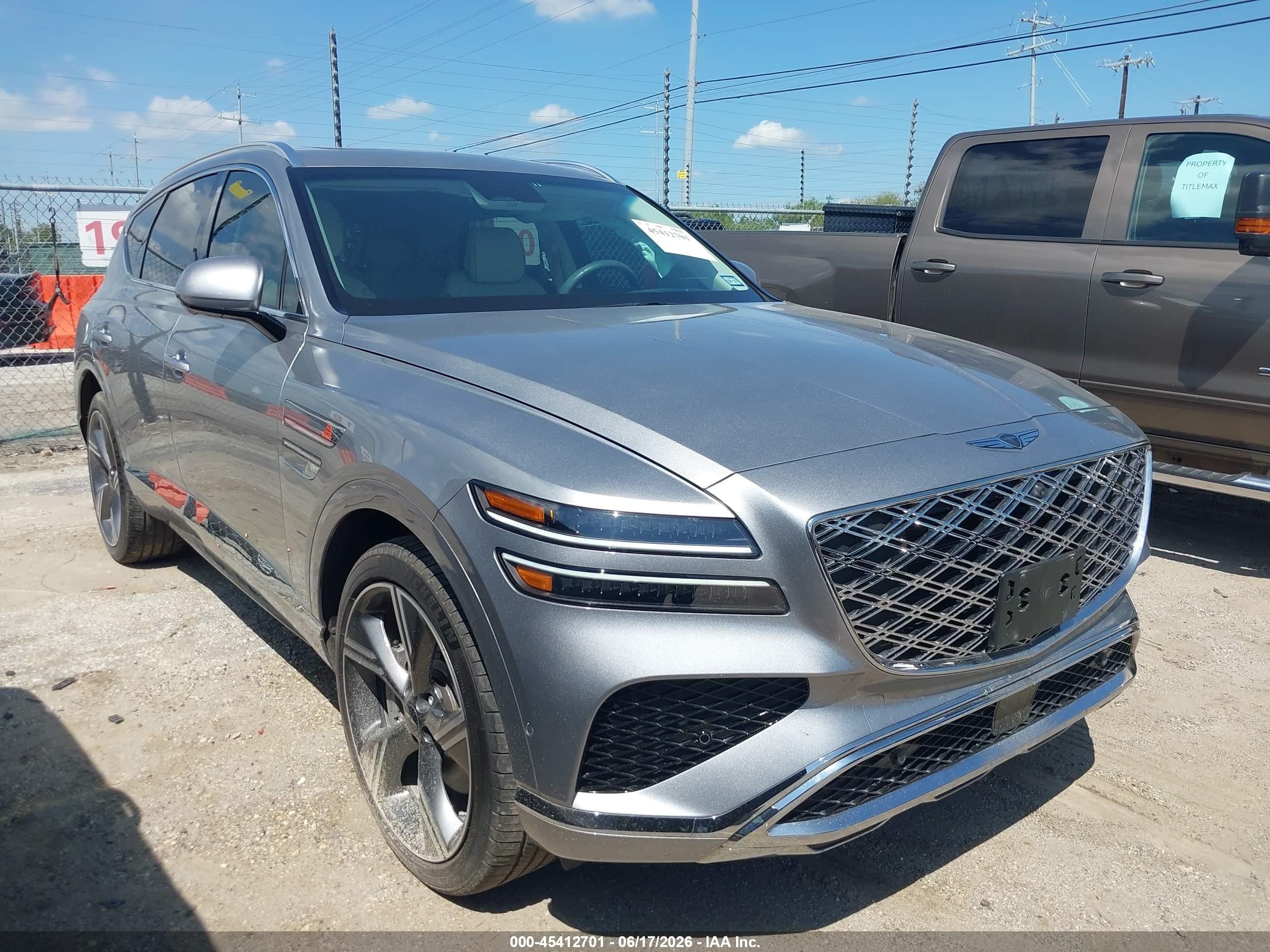 2025 Genesis GV80 Prestige, VIN KMUHCESB4SU287244 — Side