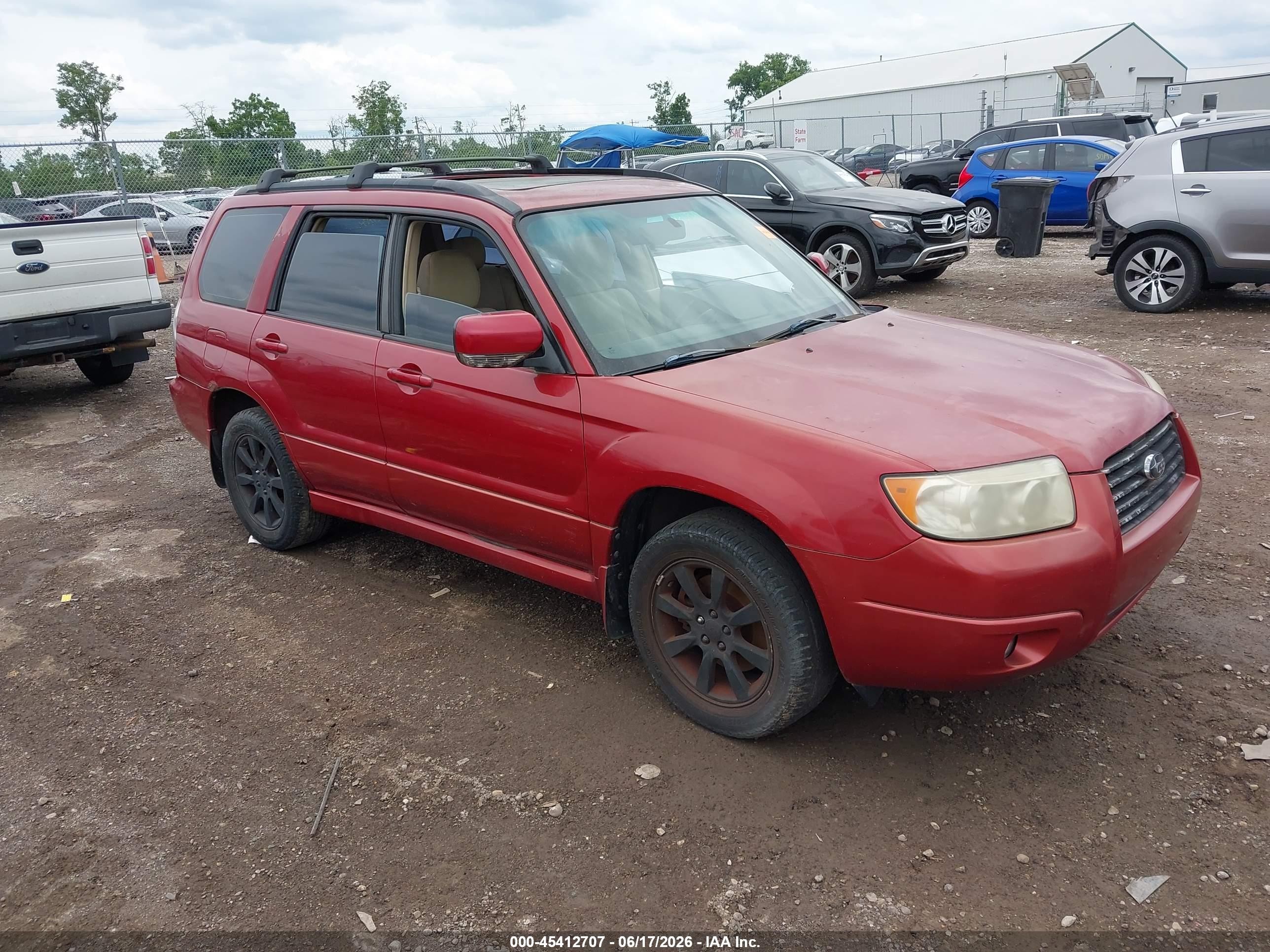 2007 Subaru Forester X, VIN JF1SG65657G732216 — Обычный износ