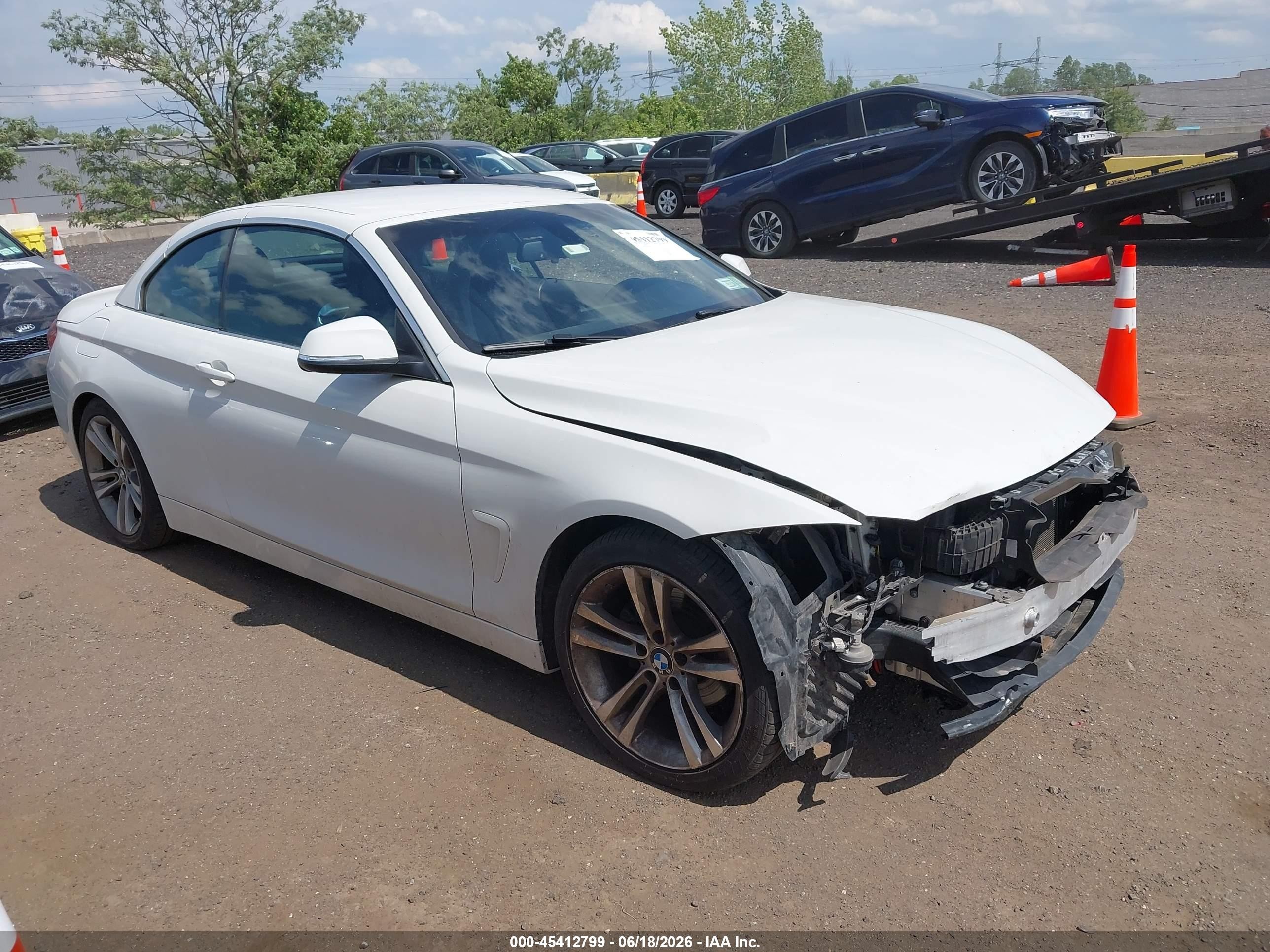 2018 BMW 4 Series 430i, VIN WBA4Z1C5XJEA31569 — Front end