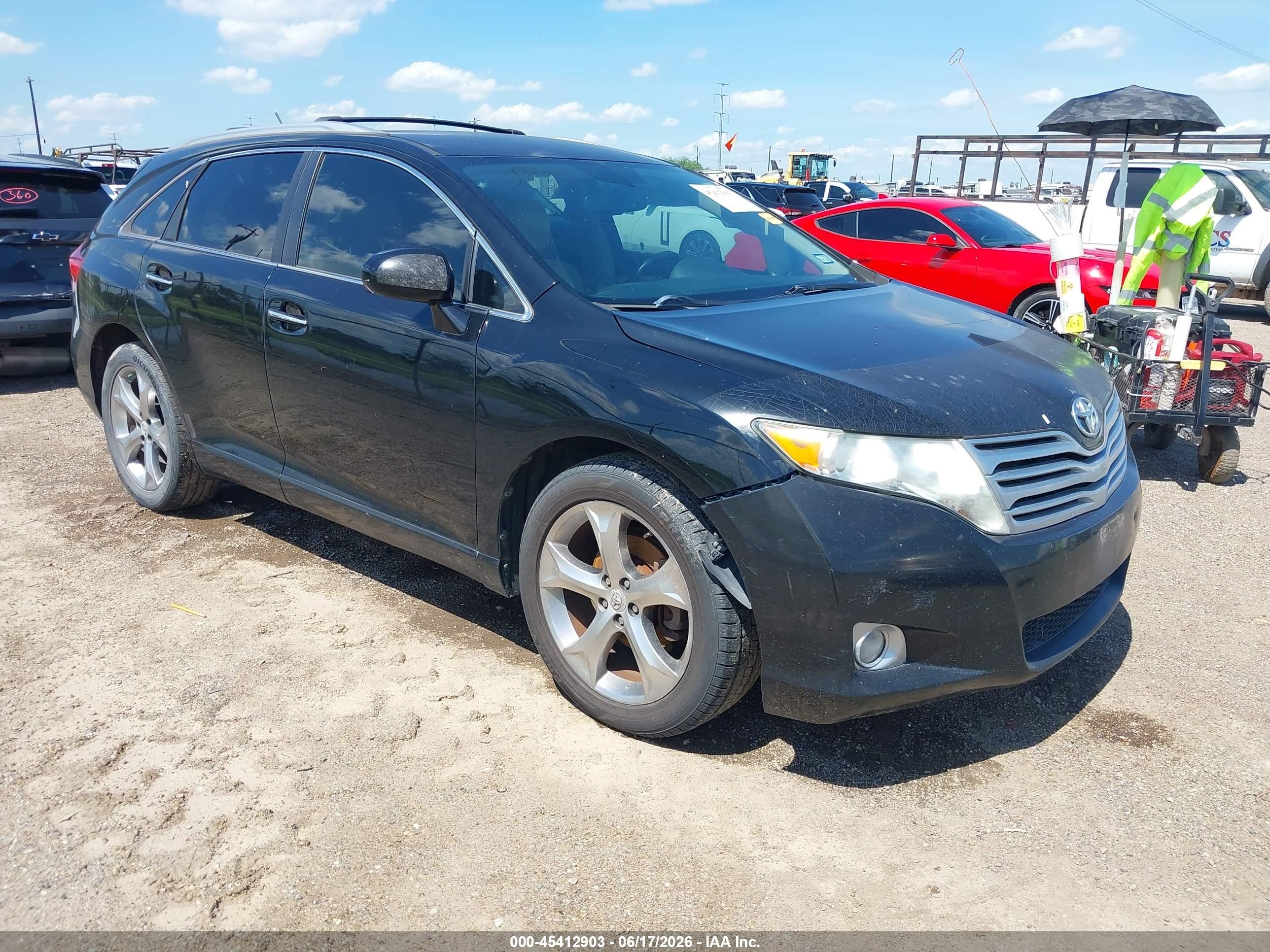 2011 Toyota Venza, VIN 4T3ZK3BB0BU041468 — Water / flood