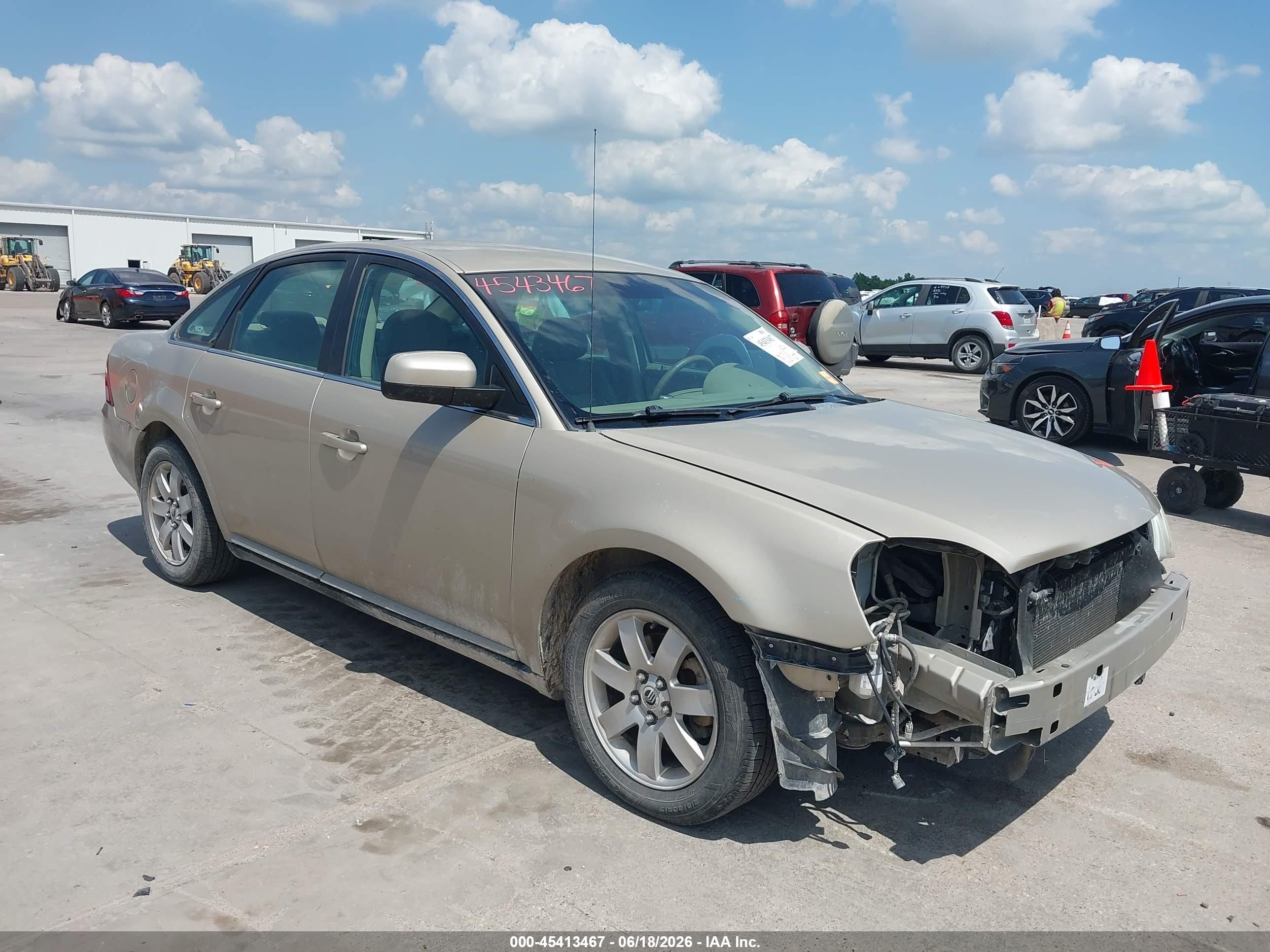 2006 Mercury Montego Luxury, VIN 1MEFM40176G615433 — Hail