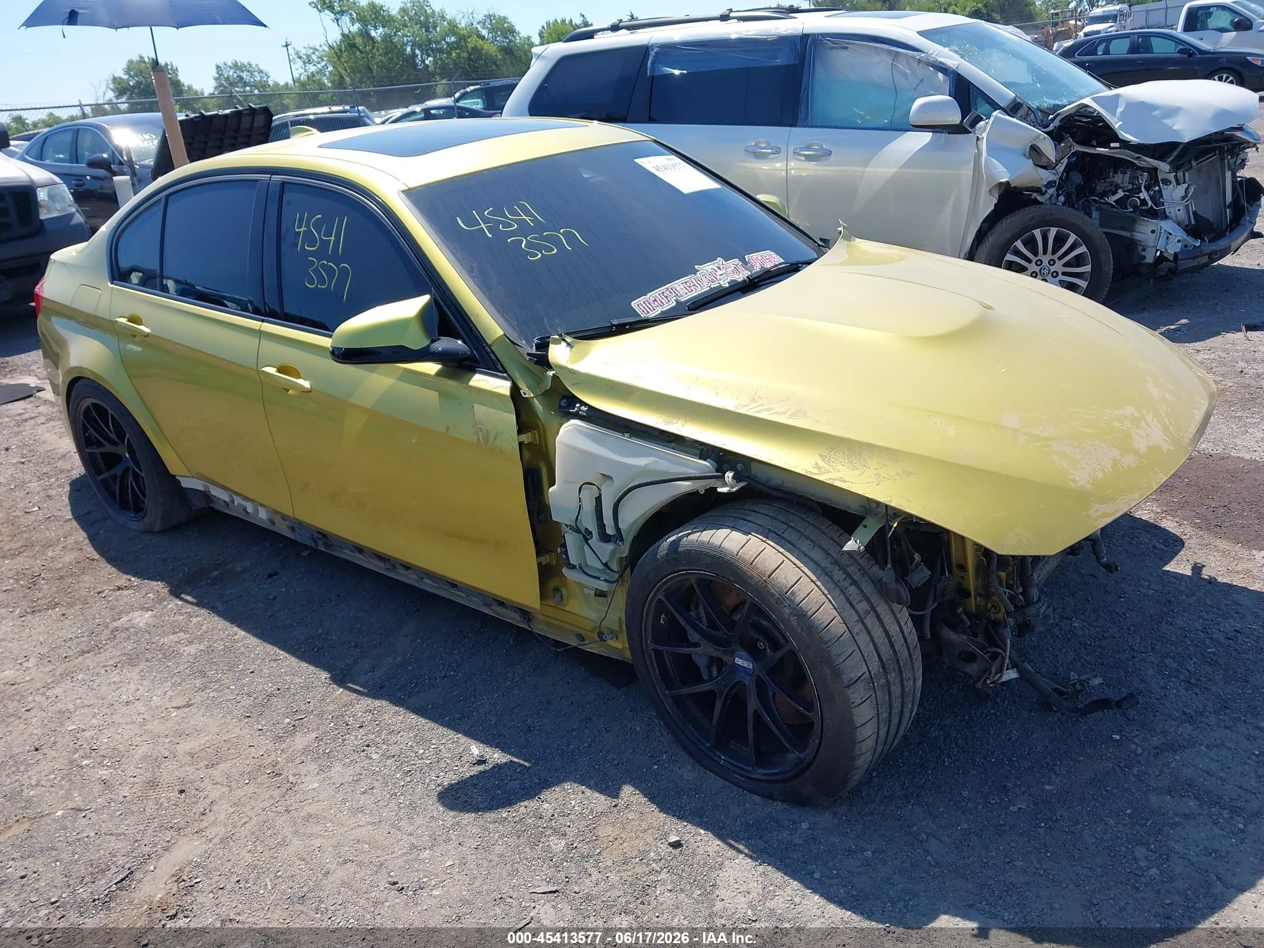 2015 BMW M3, VIN WBS3C9C56FP804554 — Перед