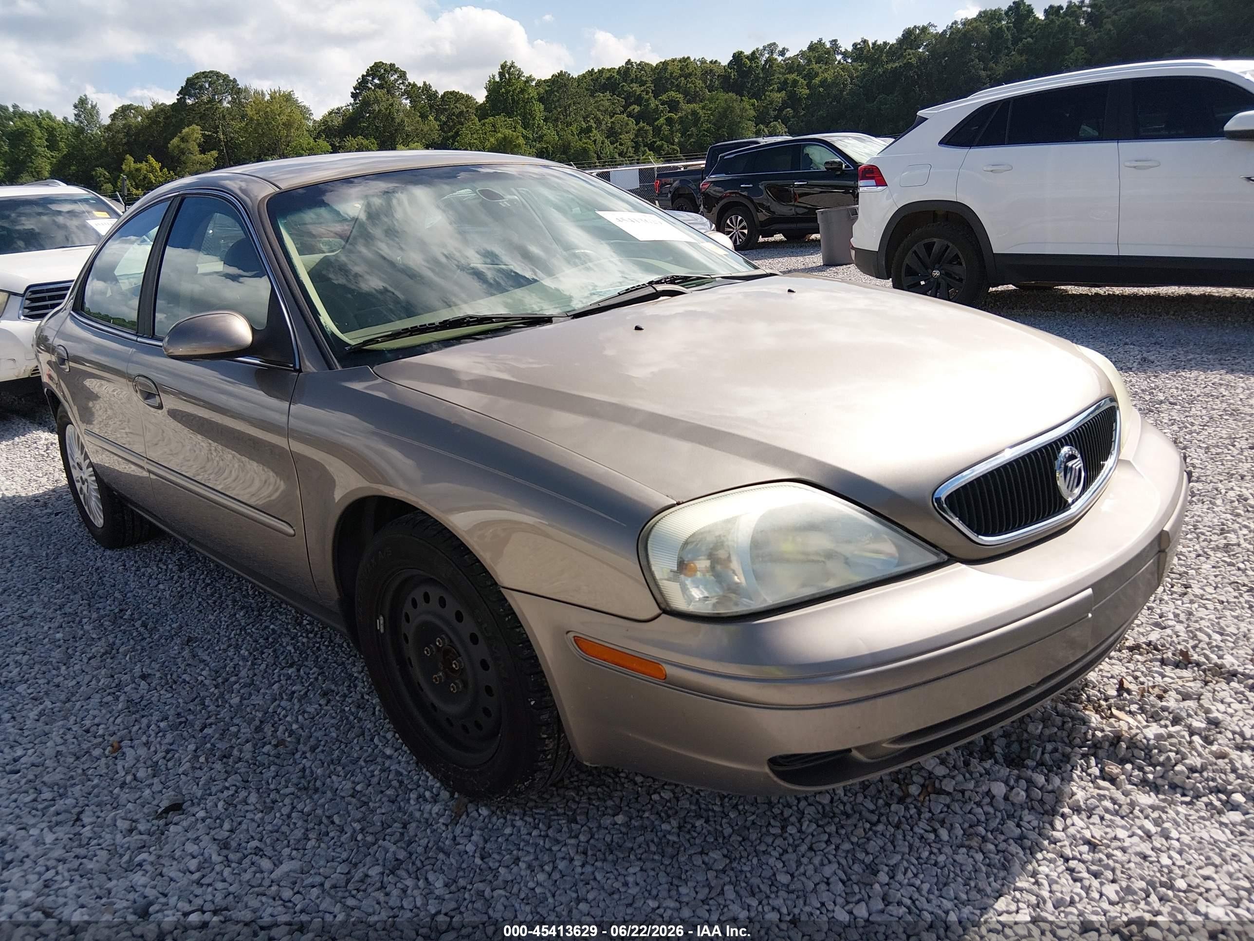 2003 Mercury Sable GS, VIN 1MEFM50U23A606931 — Normal wear