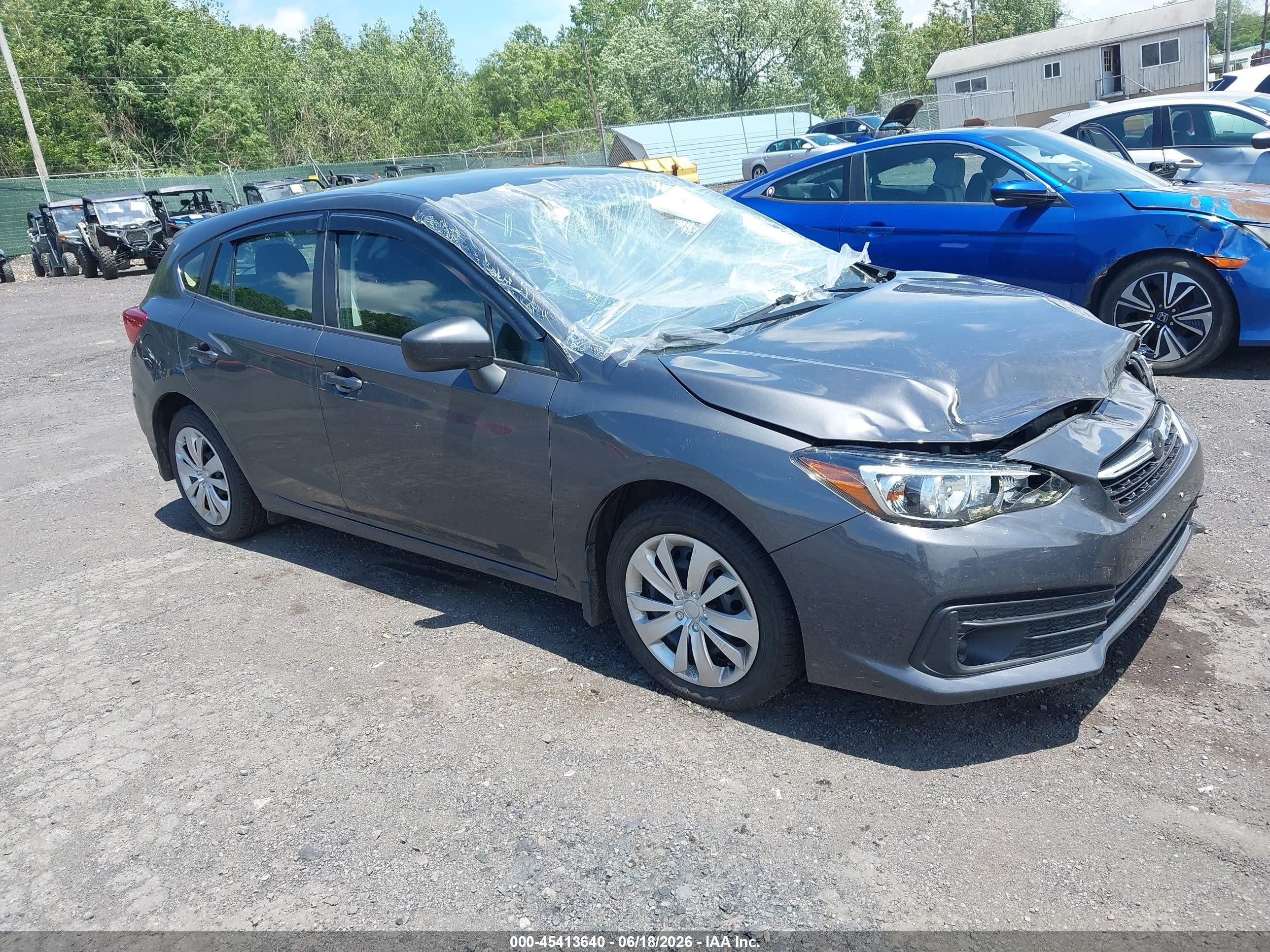 2023 Subaru Impreza, VIN 4S3GTAB67P3712009 — Front end