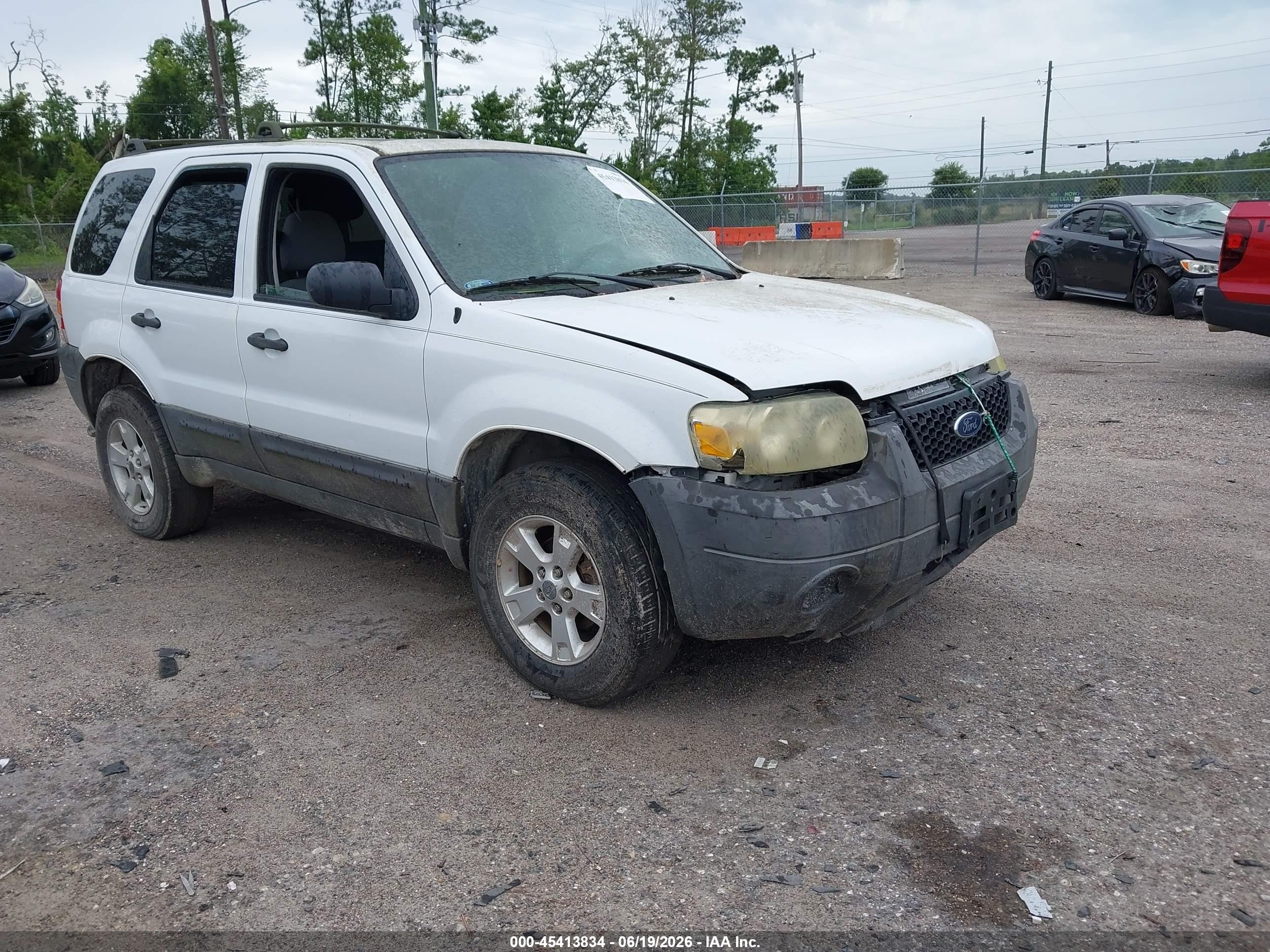 2007 Ford Escape XLT, VIN 1FMYU03Z67KA60747 — Обычный износ