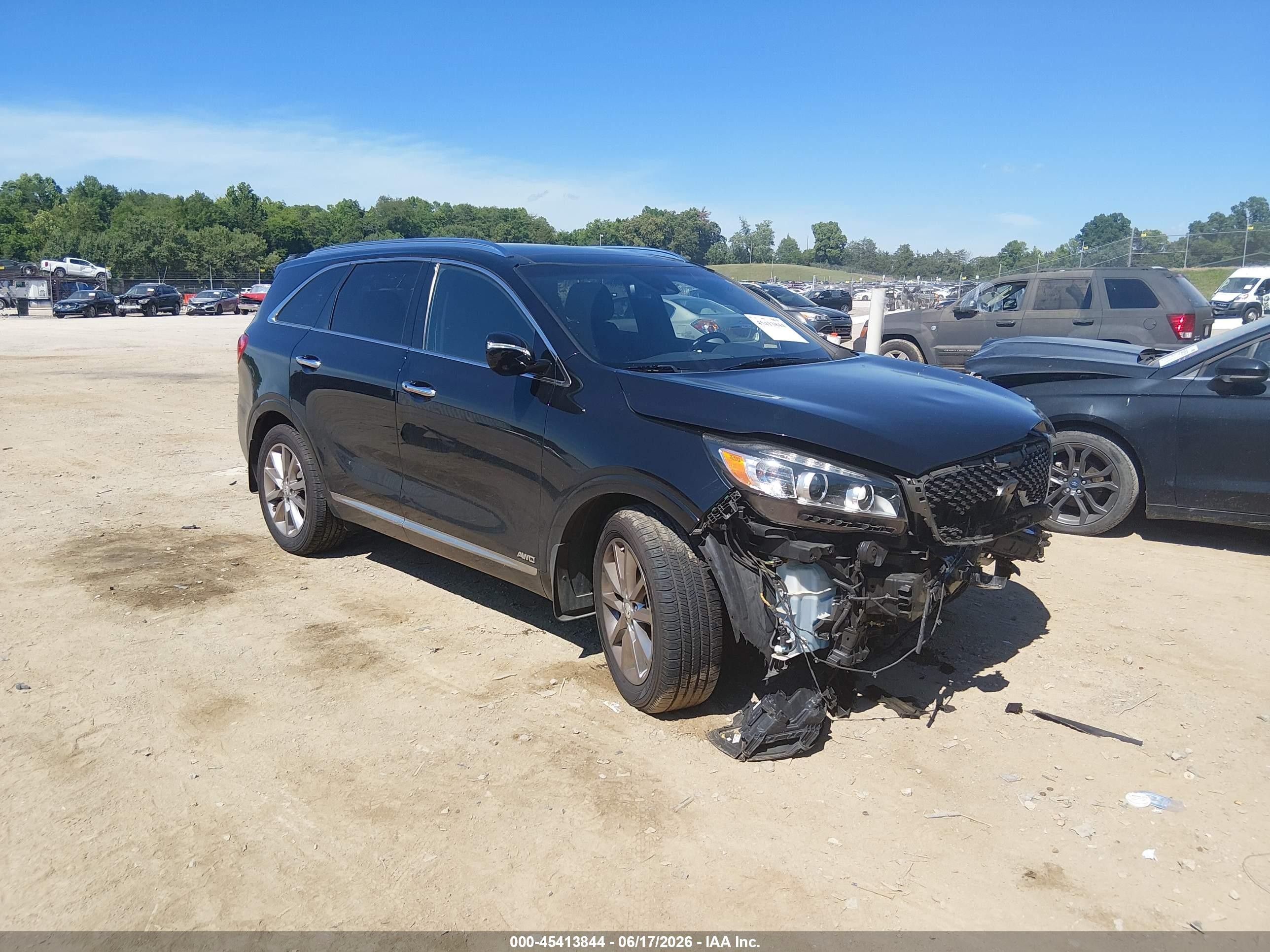 2016 Kia Sorento SXL, VIN 5XYPKDA57GG014539 — Перед