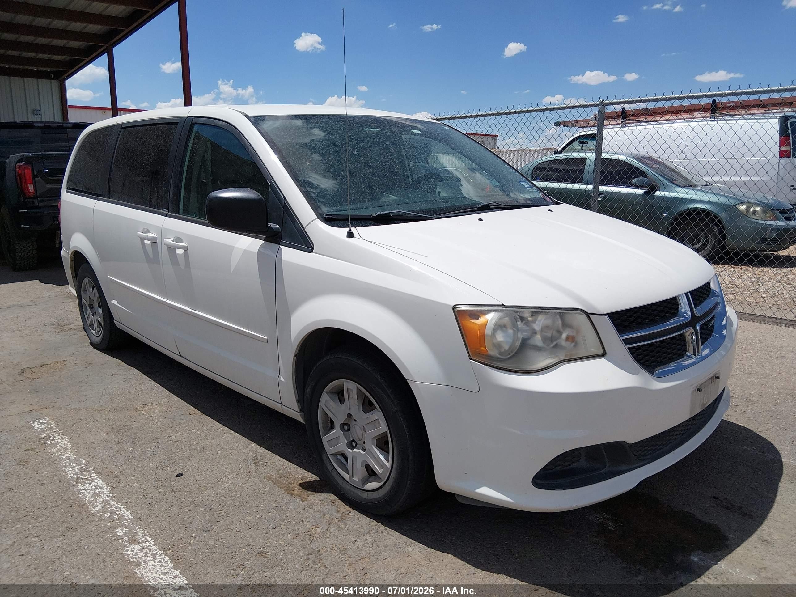 2011 Dodge Grand Caravan Express, VIN 2D4RN4DG8BR792143 — Mechanical