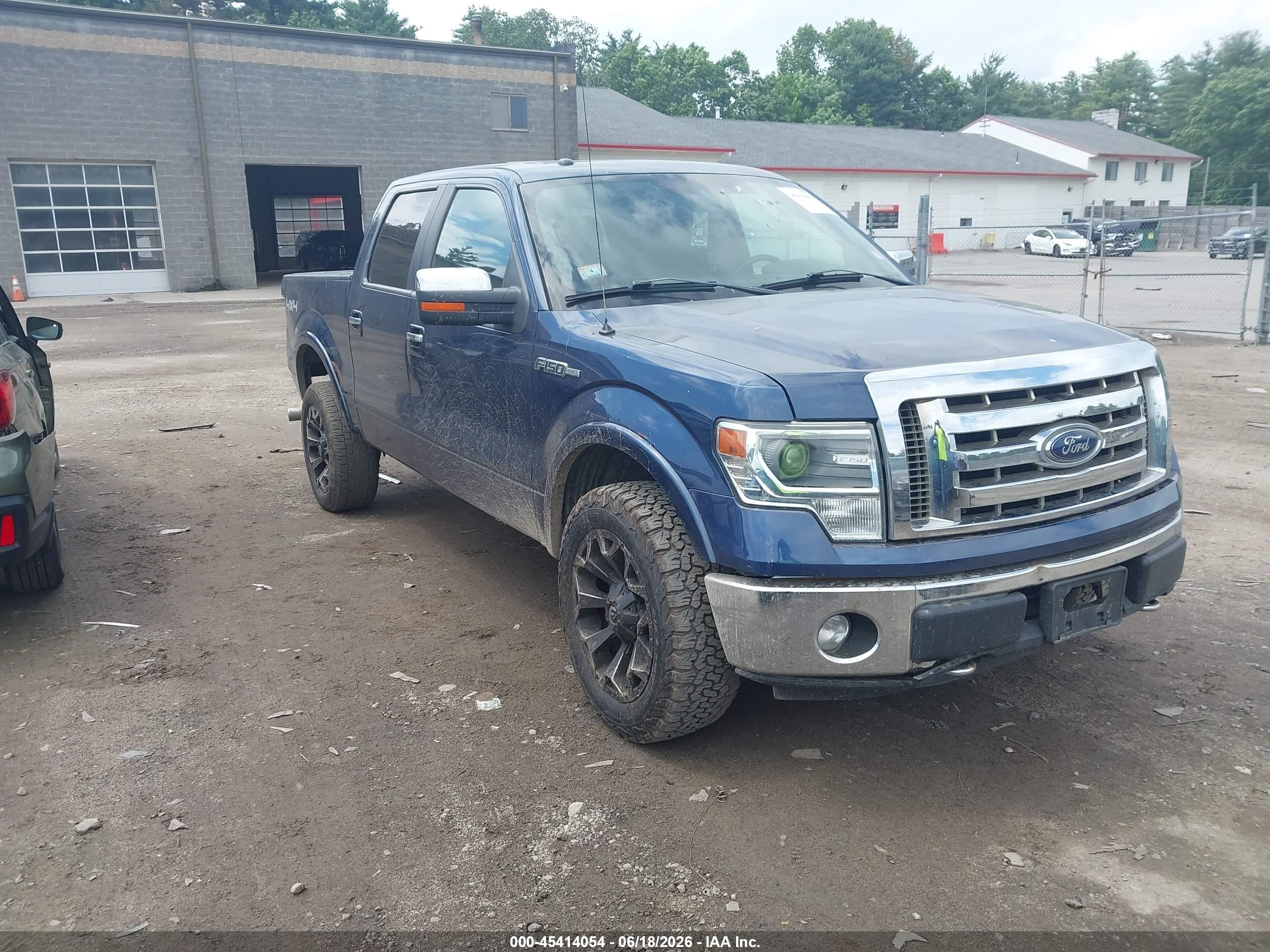 2013 Ford F-150 XLT, VIN 1FTFW1EF7DFC23828 — Frame damage