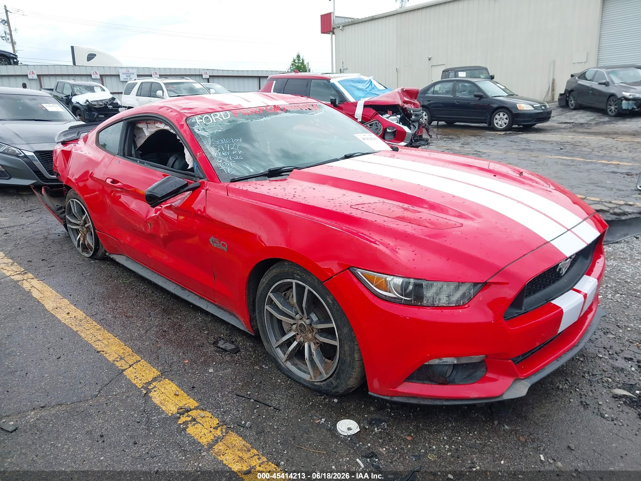 2015 Ford Mustang GT Premium, VIN 1FA6P8CF2F5299593 — All over