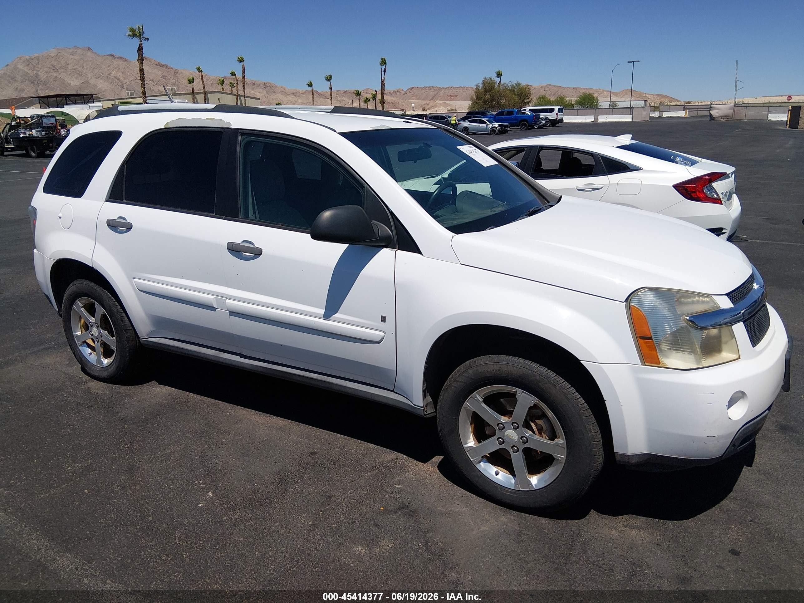 2007 Chevrolet Equinox LS, VIN 2CNDL13F376047745 — Normal wear