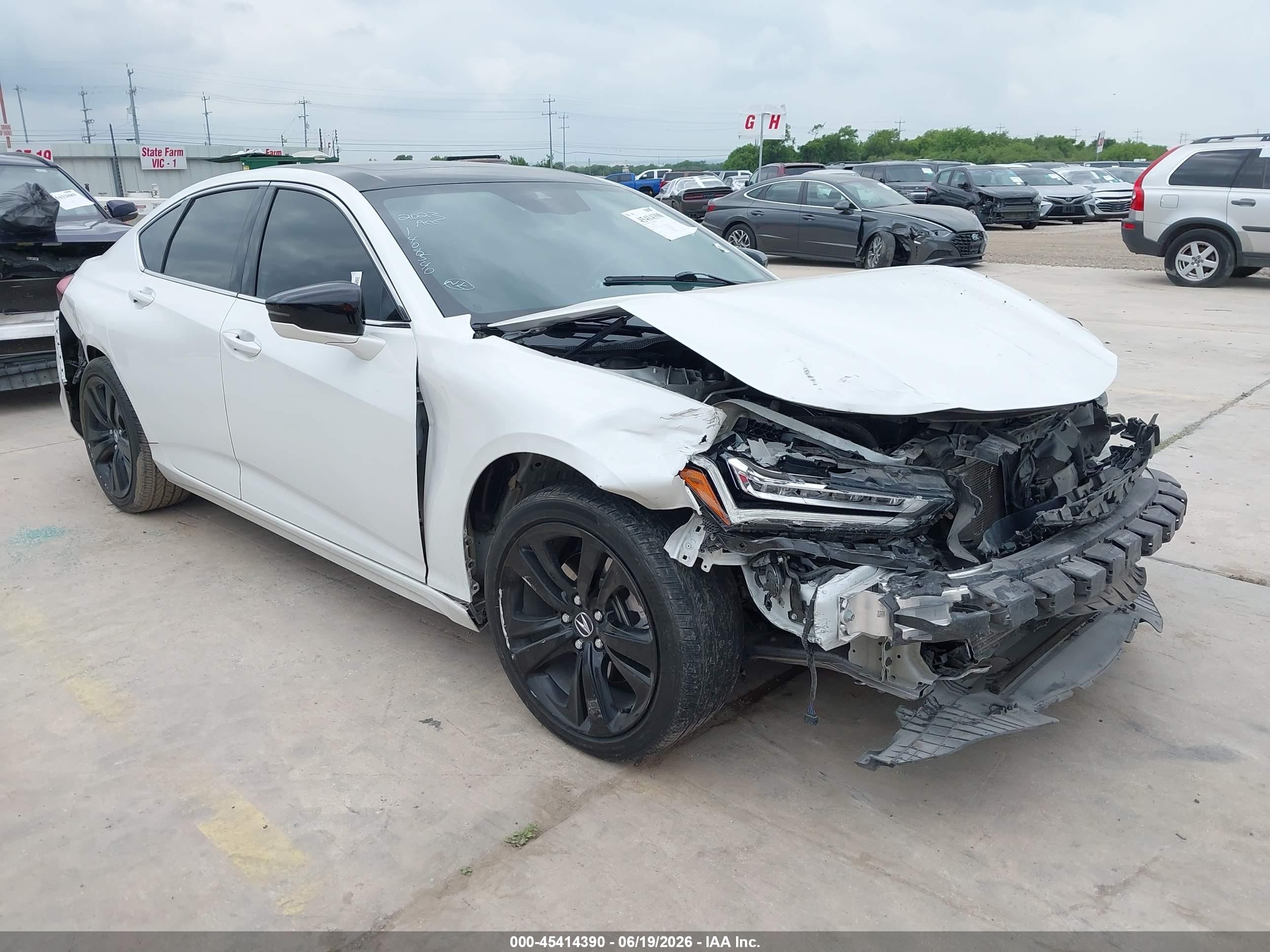 2023 Acura TLX Technology, VIN 19UUB5F43PA005136 — Front end