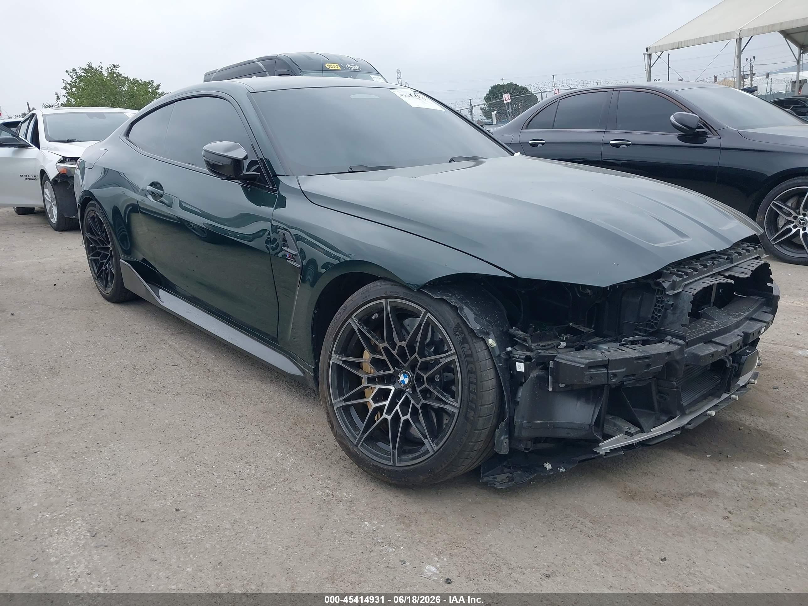 2024 BMW M4 Competition xDrive, VIN WBS43AZ09RCN79432 — Front end