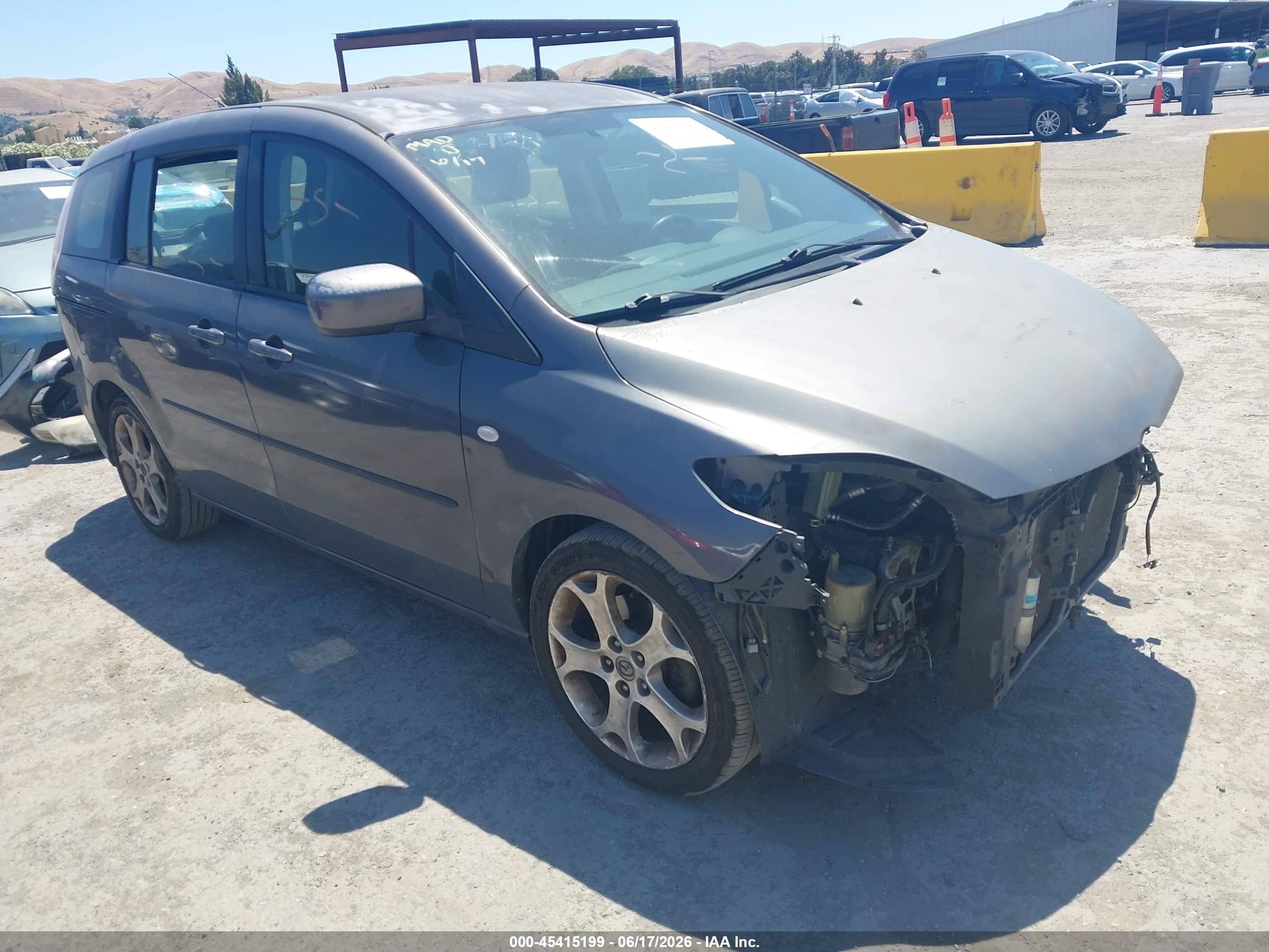 2009 Mazda 5 Sport, VIN JM1CR29L790354610 — Front end