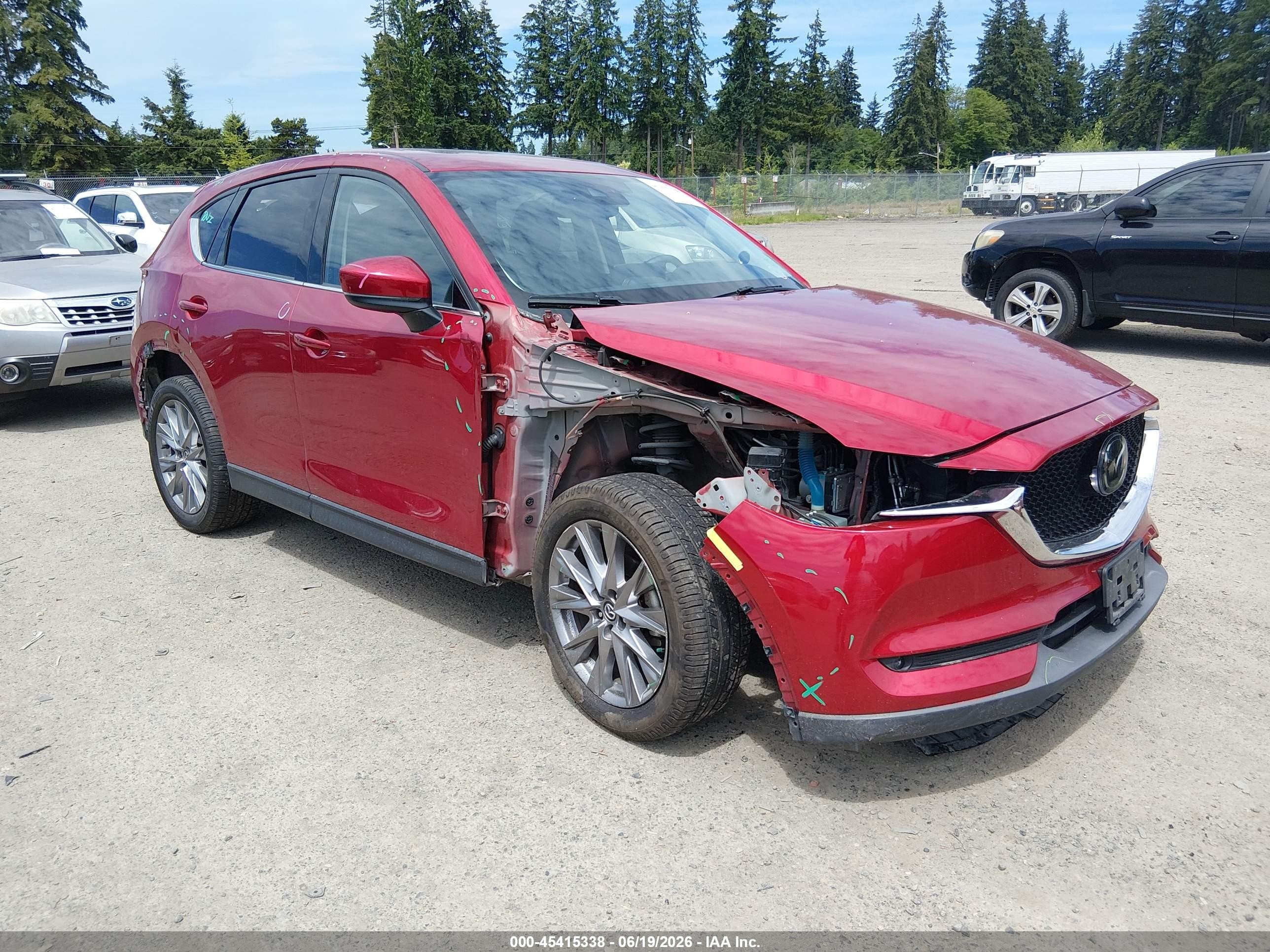 2021 Mazda CX-5 Grand Touring, VIN JM3KFBDM5M0419376 — All over