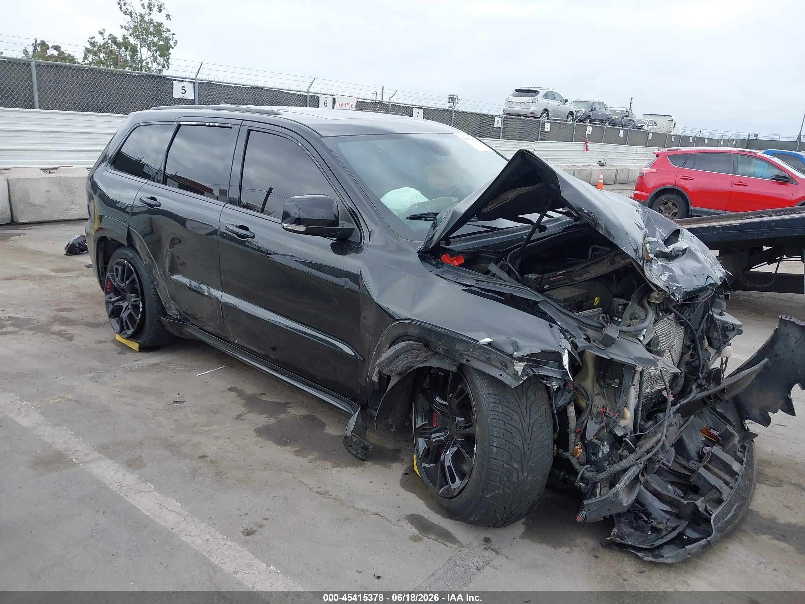 2012 Jeep Grand Cherokee SRT-8, VIN 1C4RJFDJ2CC328775 — Front end