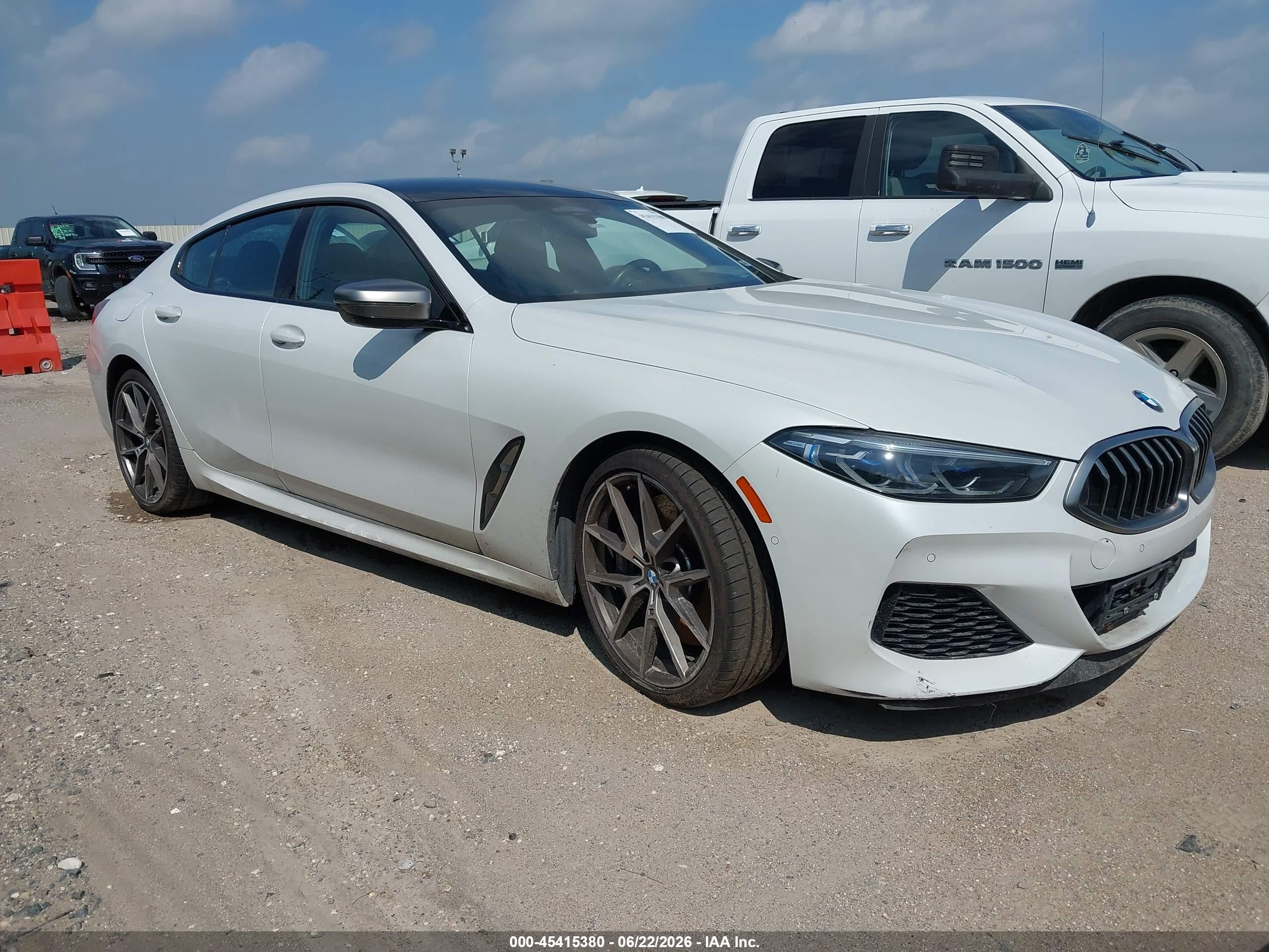 2020 BMW 8 Series M850i, VIN WBAGV8C05LBP48632 — Water / flood