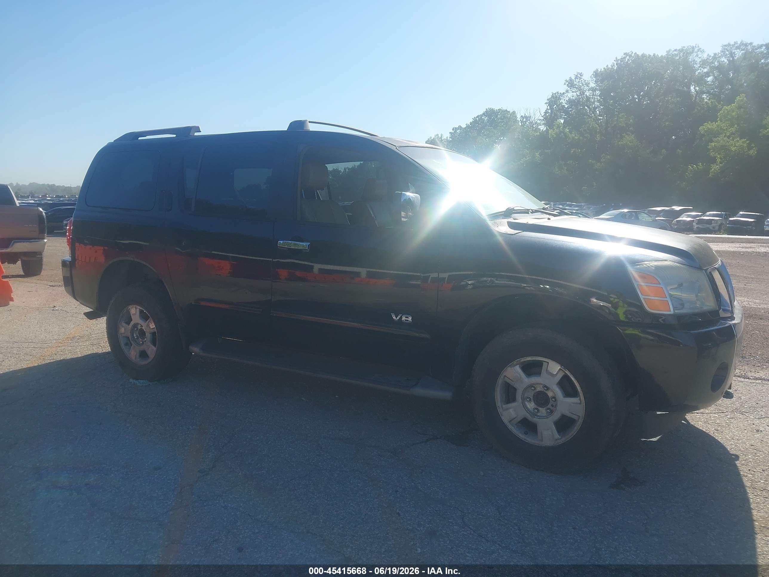 2005 Nissan Armada LE, VIN 5N1AA08B85N709739 — Normal wear
