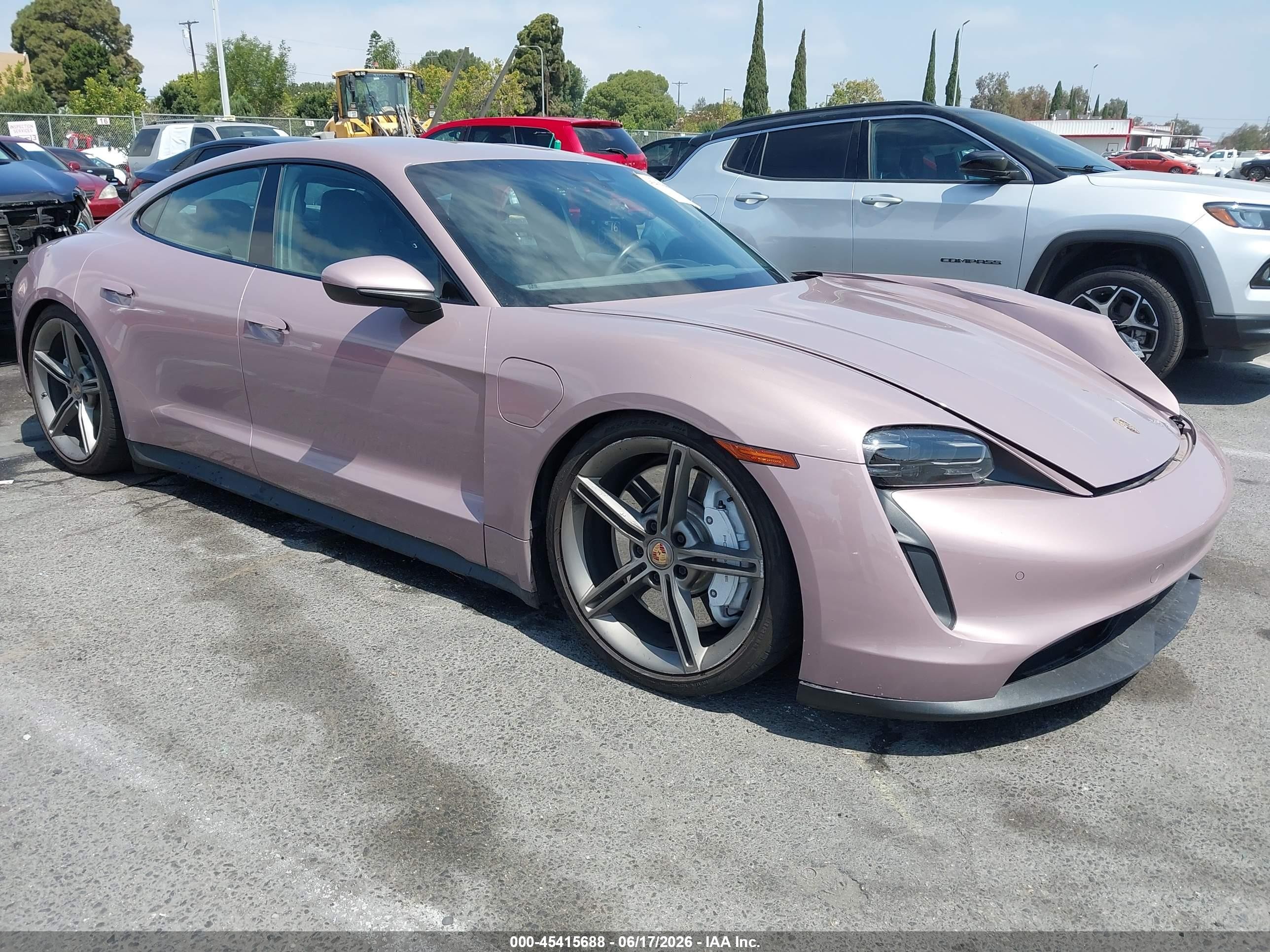 2021 Porsche Taycan 4S, VIN WP0AB2Y19MSA44499 — Front end