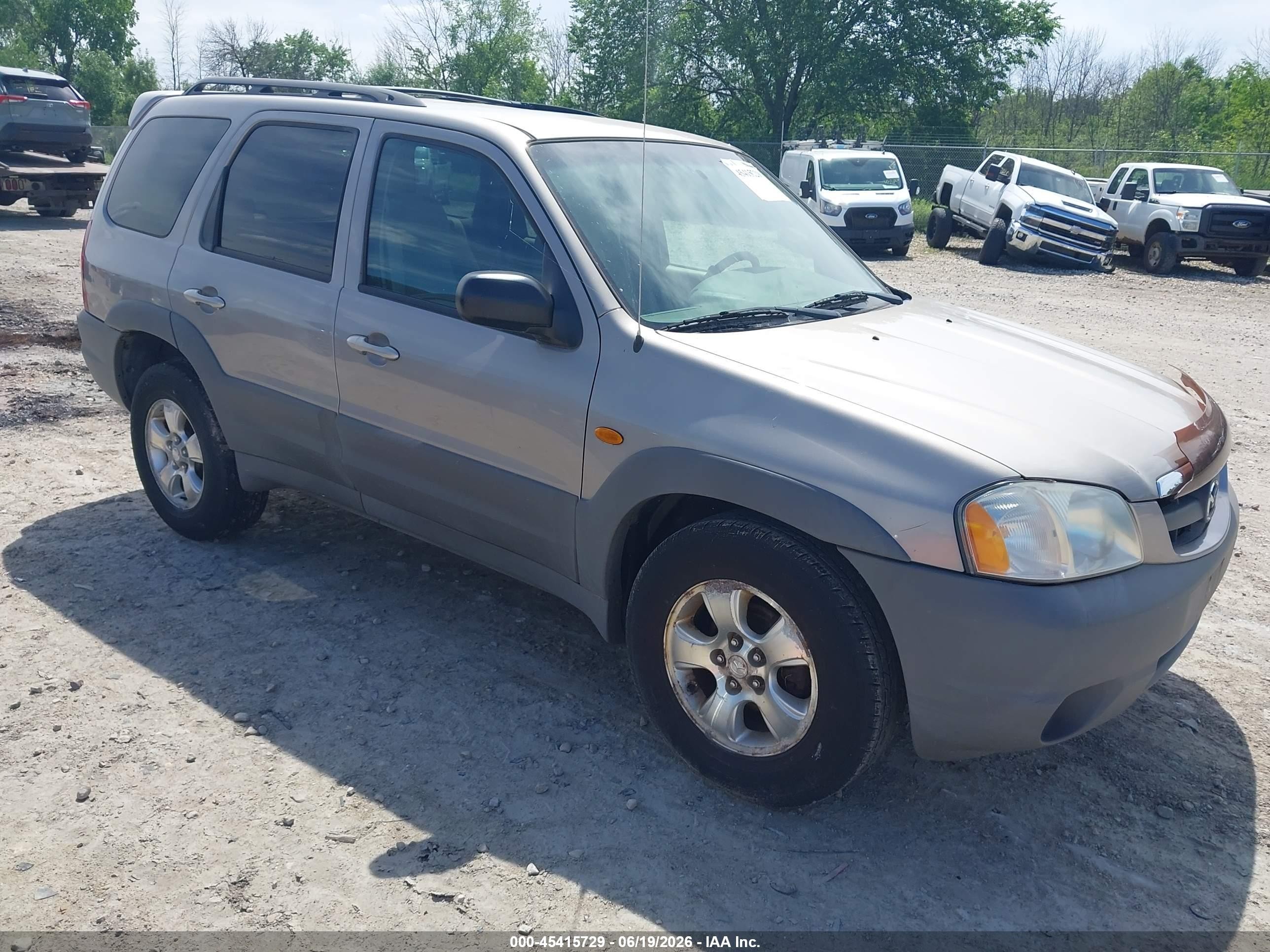 2001 Mazda Tribute DX, VIN 4F2YU07121KM14604 — Normal wear