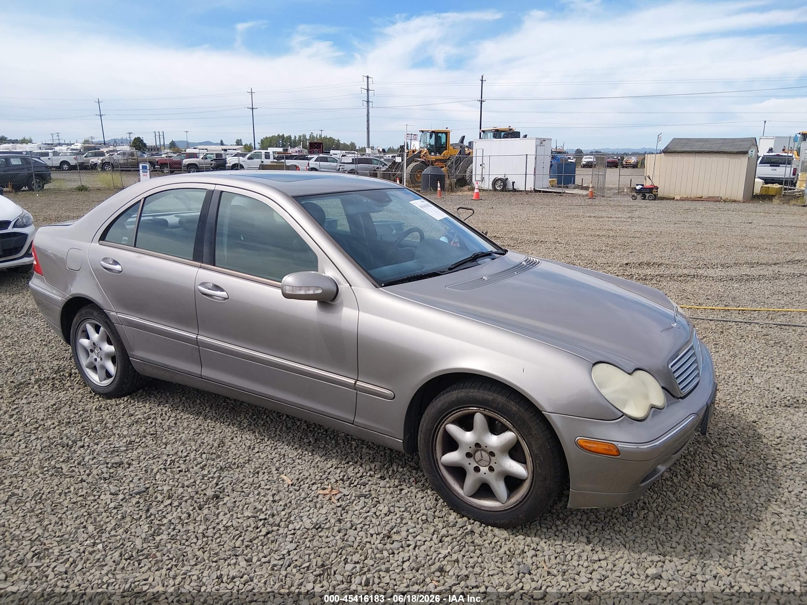 2003 Mercedes-Benz C 240, VIN WDBRF81JX3F383232 — Side
