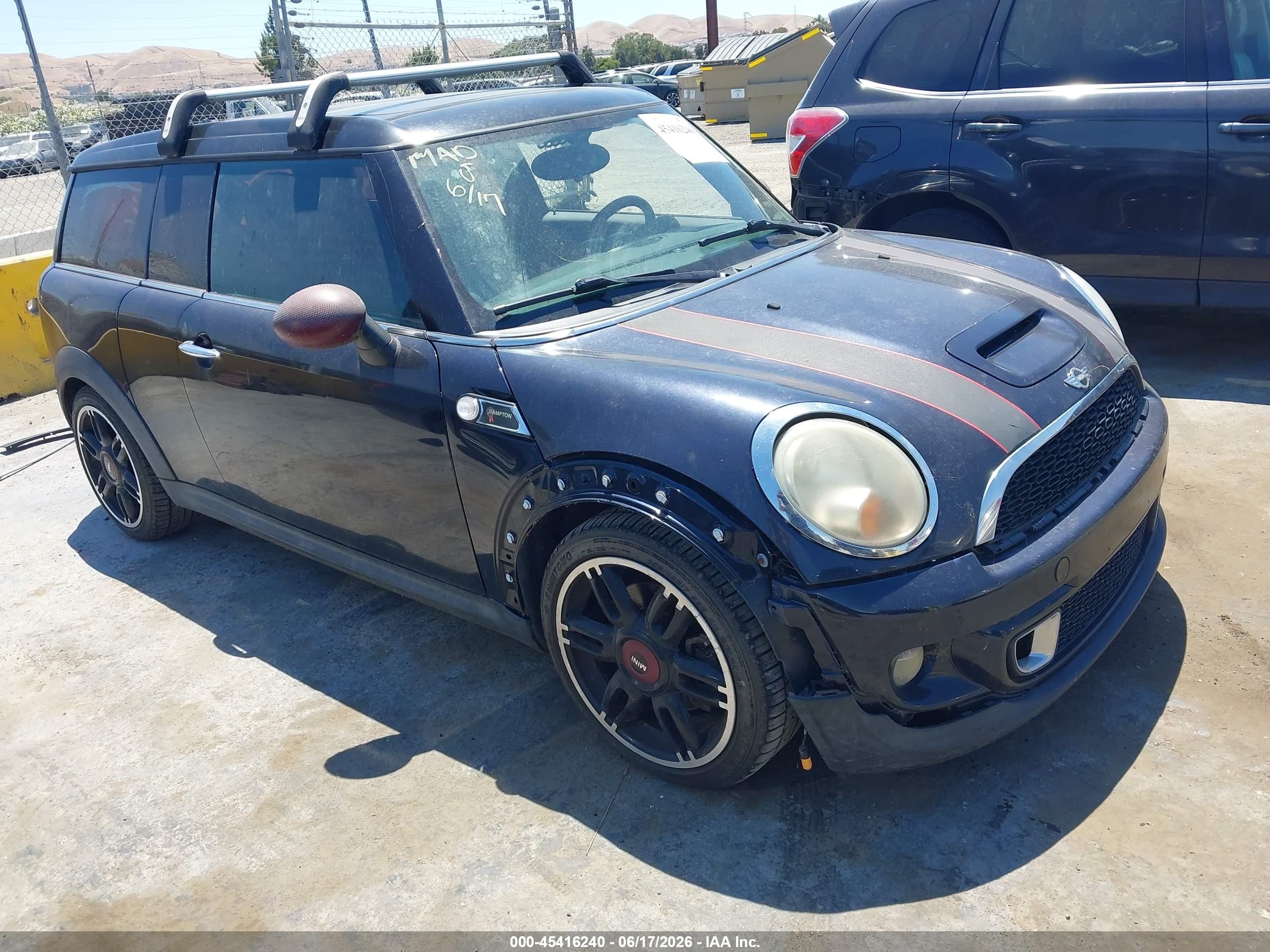2012 MINI Clubman S, VIN WMWZG3C58CTY37705 — Обычный износ