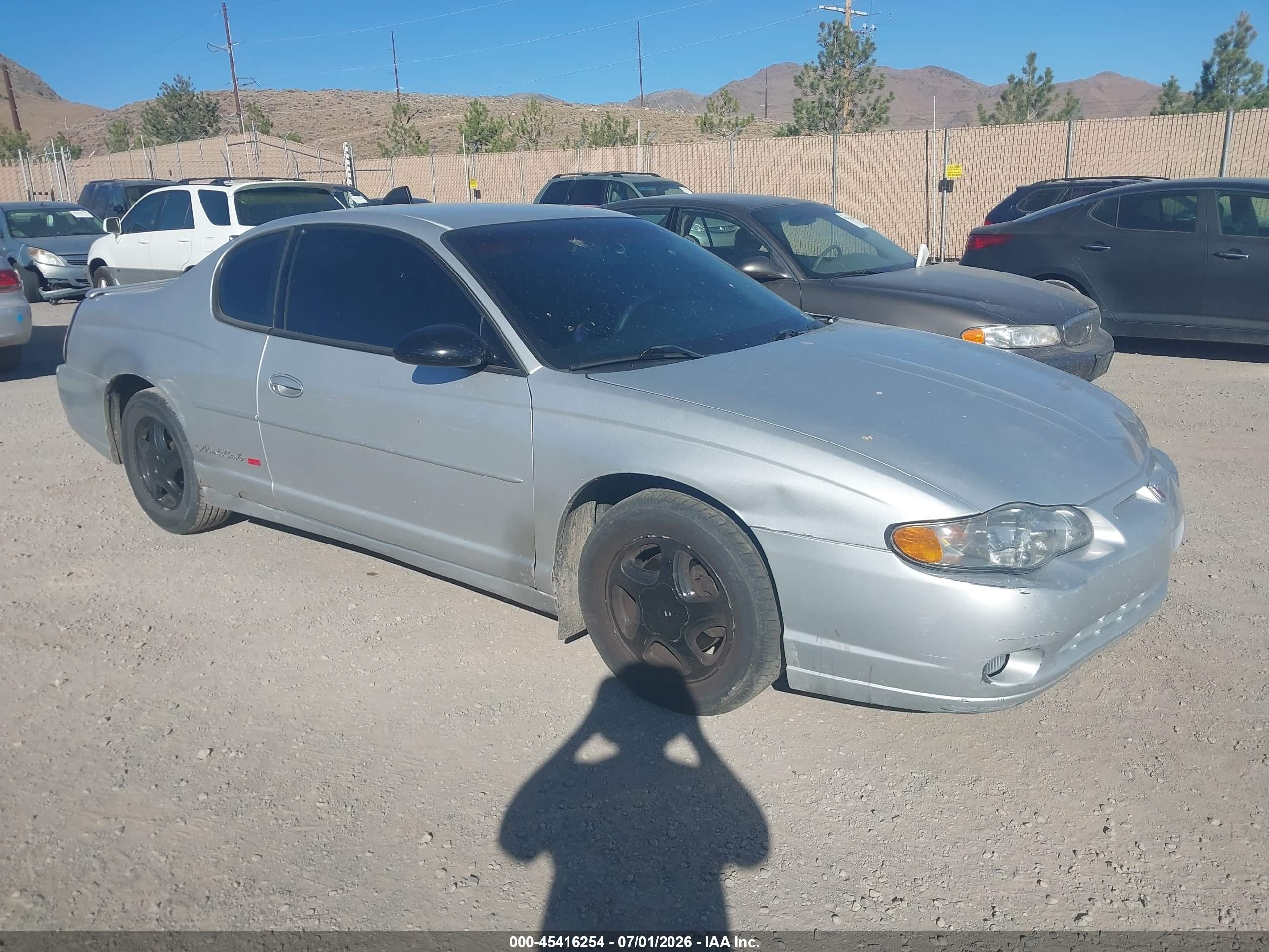 2002 Chevrolet Monte Carlo SS, VIN 2G1WX15K429137028 — Обычный износ