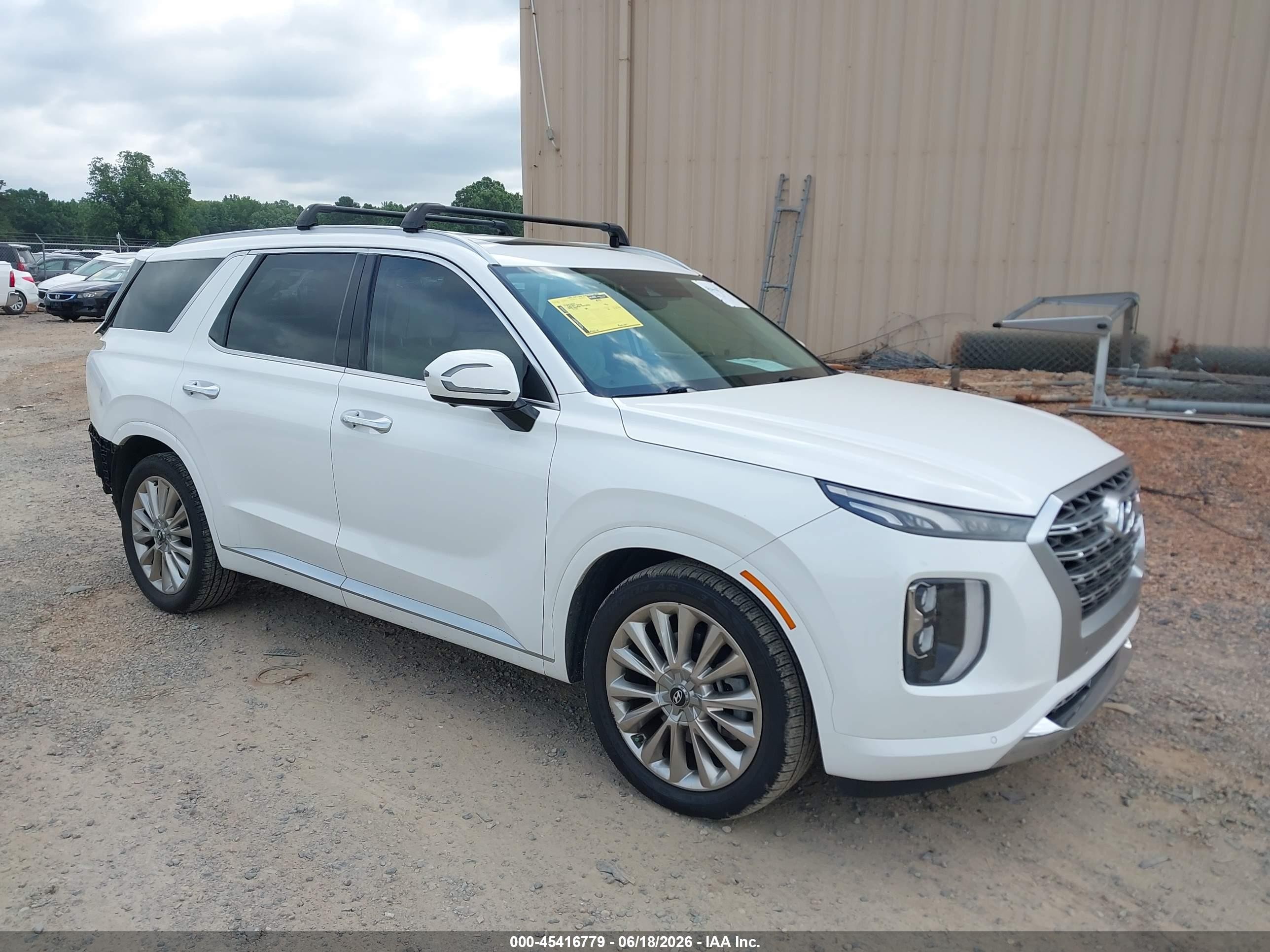 2020 Hyundai Palisade Limited, VIN KM8R5DHE4LU153473 — Rear end