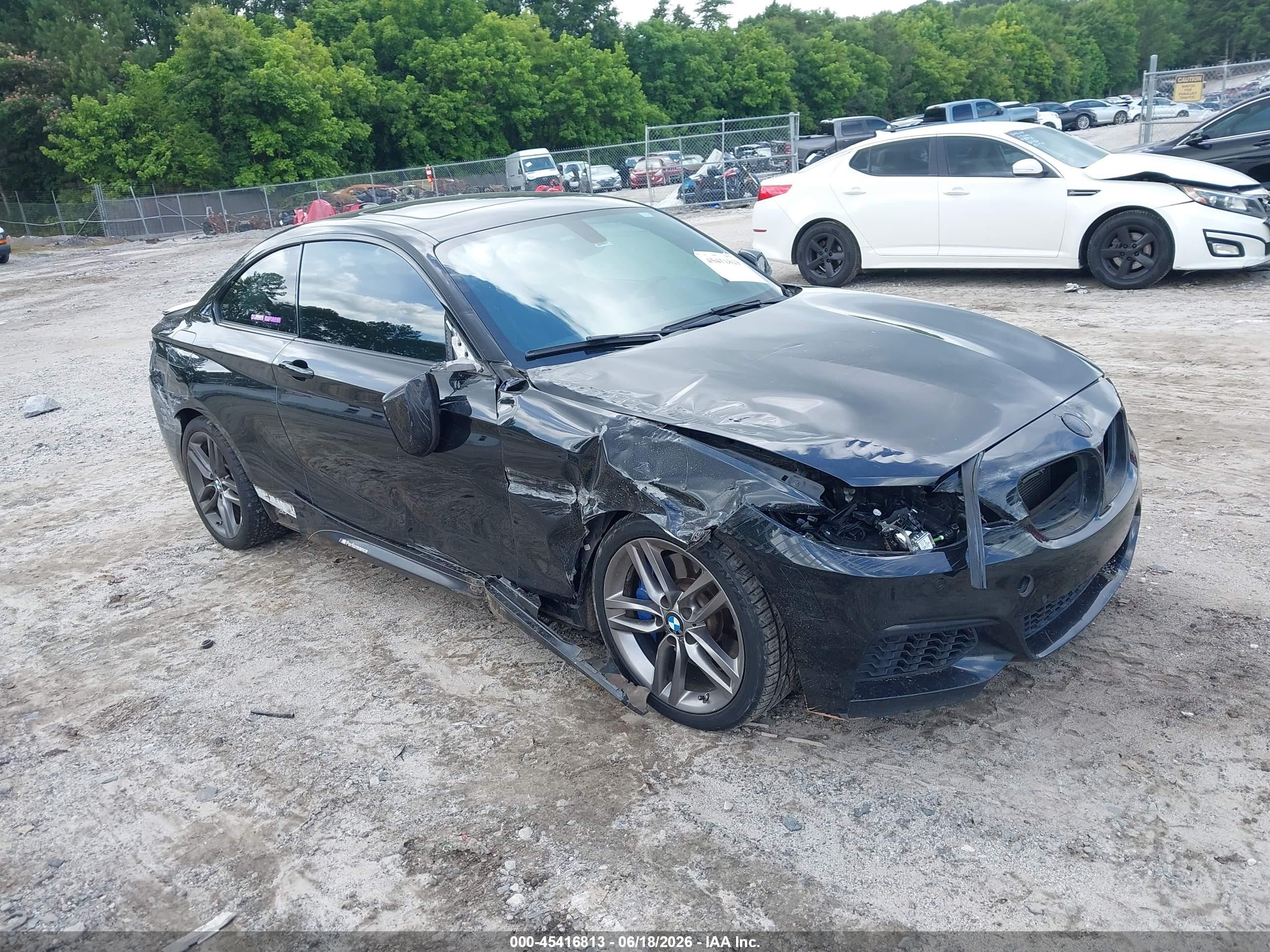 2015 BMW 2 Series 228i, VIN WBA1F5C58FV257312 — Side