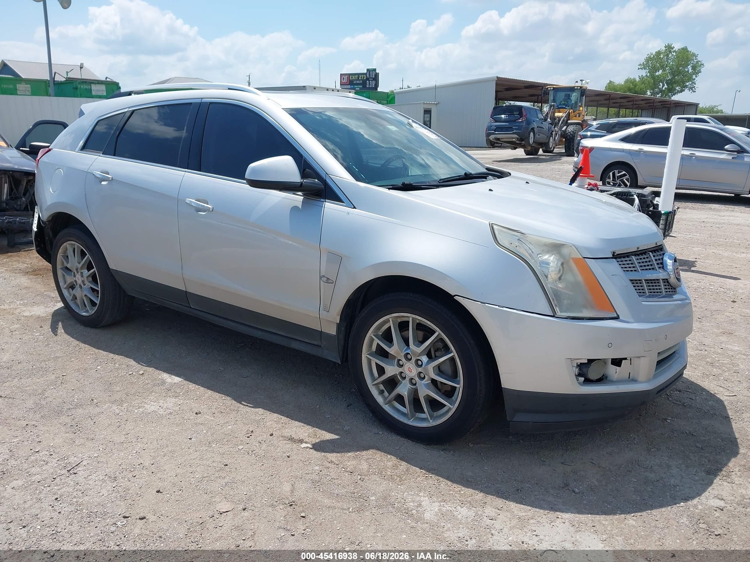 2011 Cadillac SRX Performance Collection, VIN 3GYFNBEY5BS509335 — Water / flood