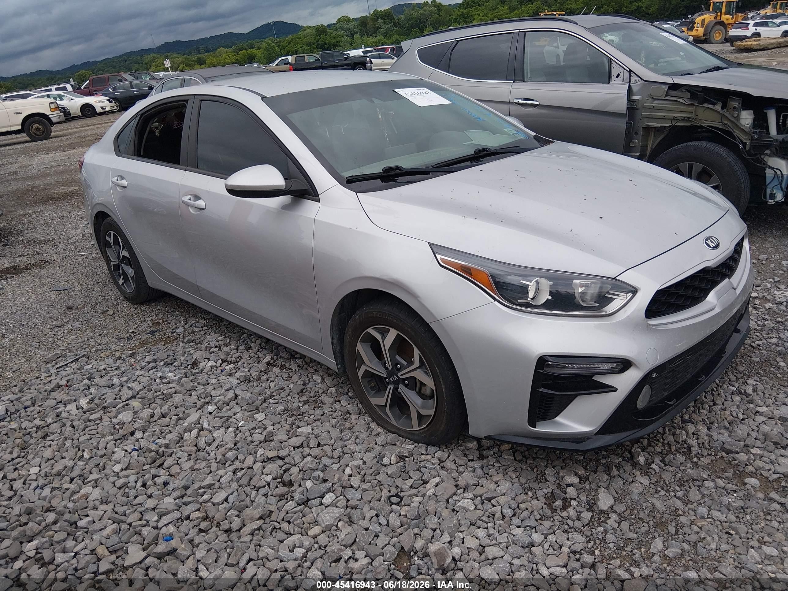 2021 Kia Forte LXS, VIN 3KPF24AD6ME344863 — Theft recovery