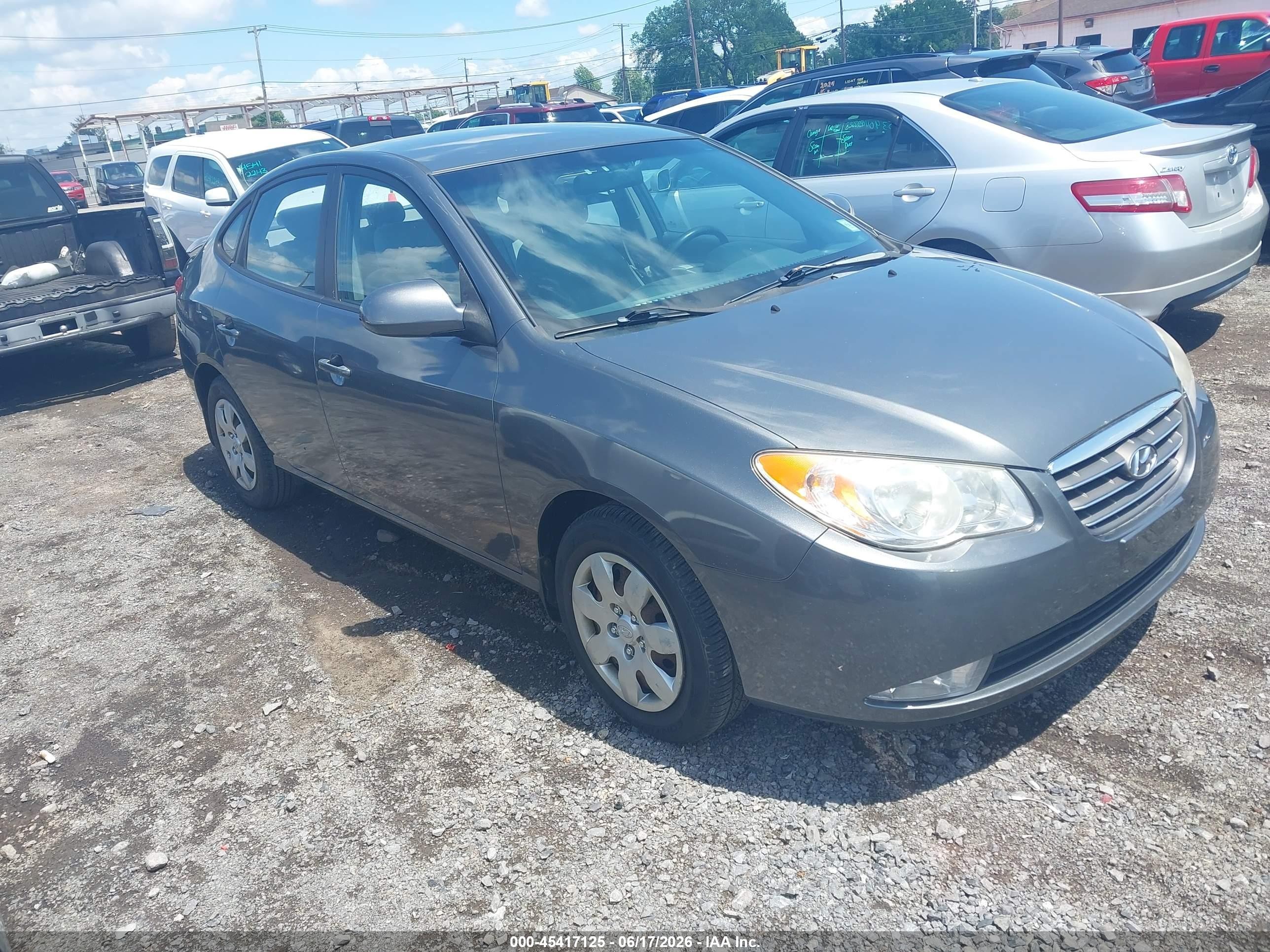 2009 Hyundai Elantra GLS, VIN KMHDU46D39U650448 — Mechanical