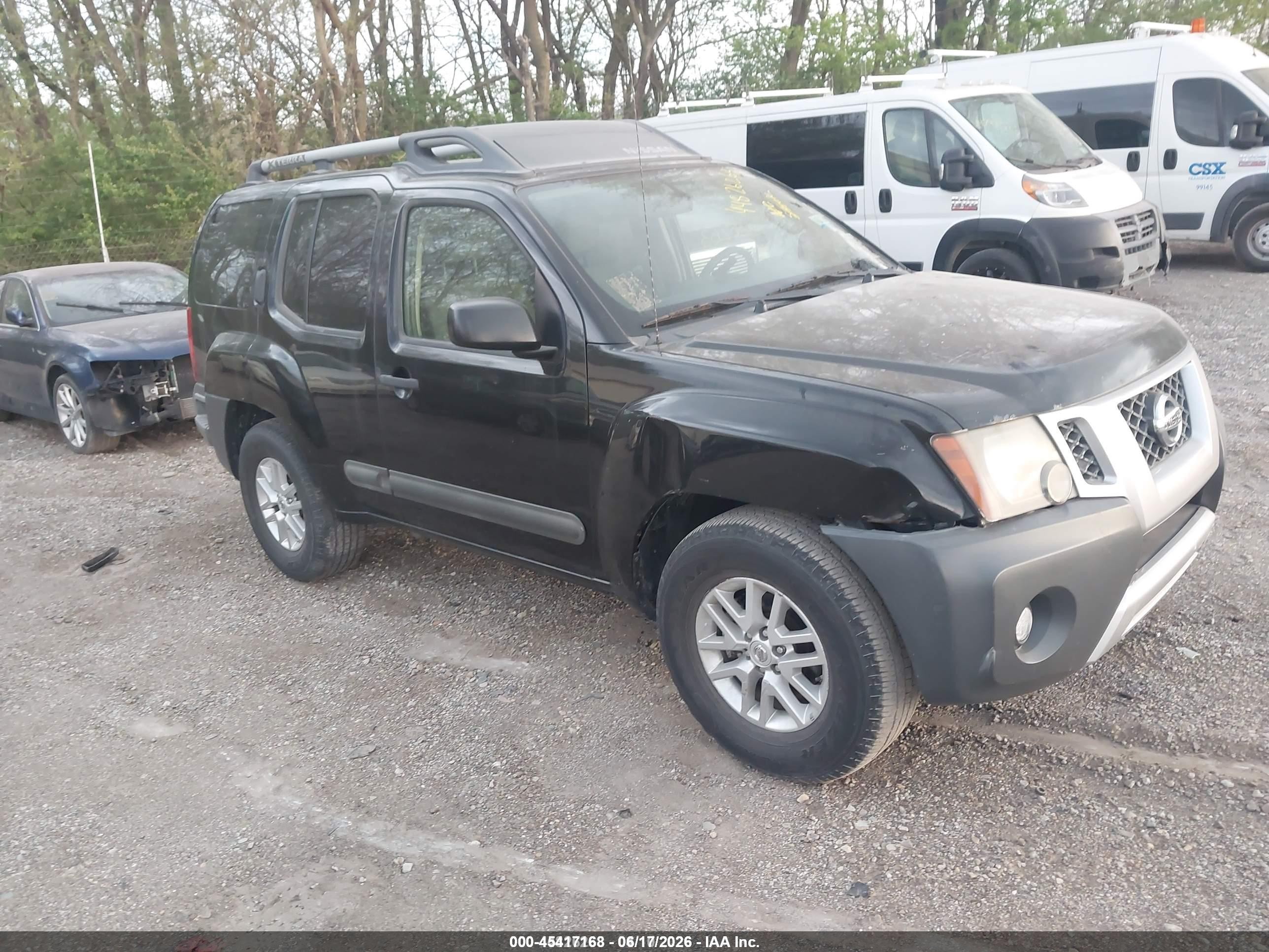 2014 Nissan Xterra S, VIN 5N1AN0NU4EN806592 — All over
