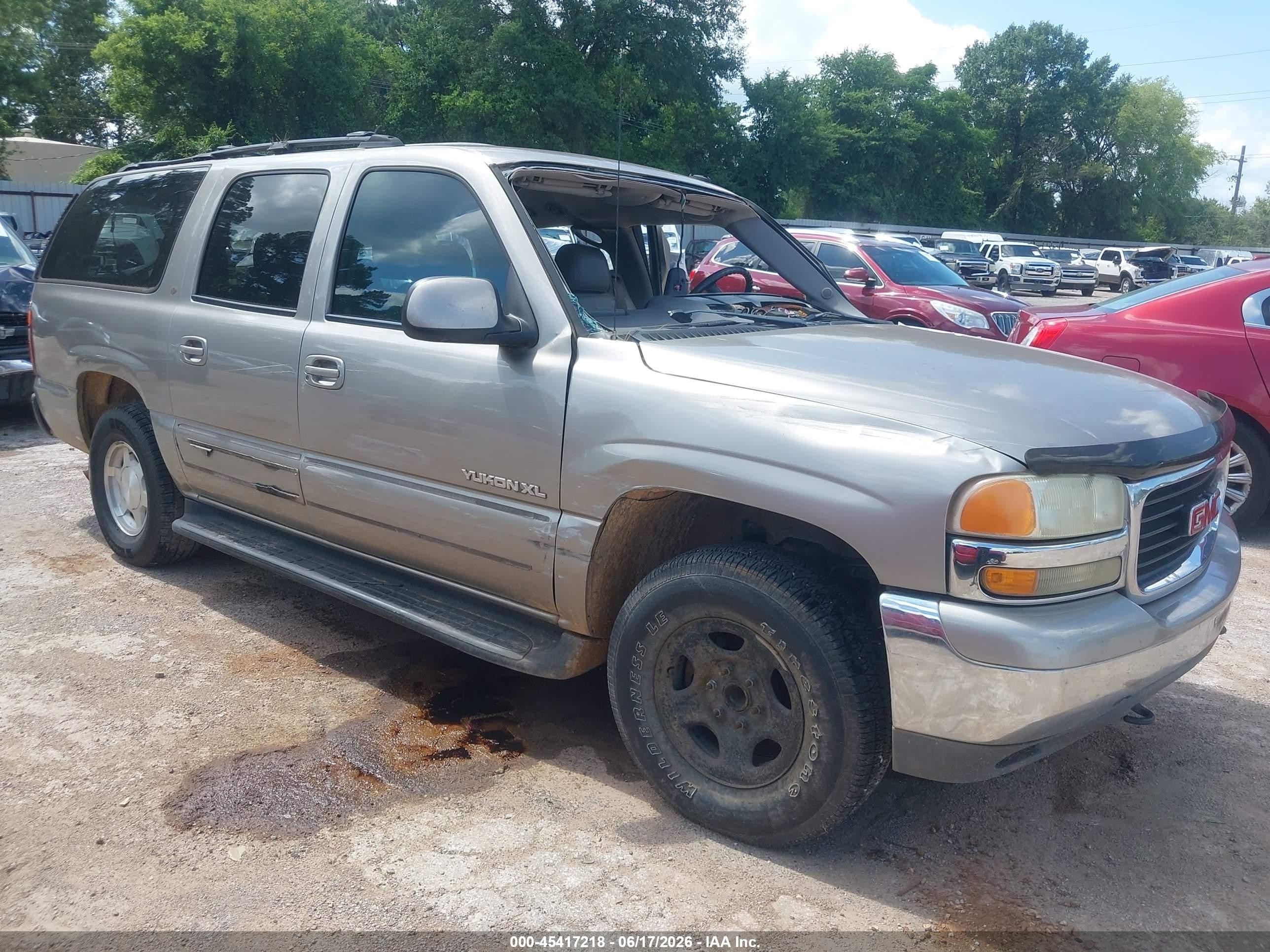 2003 GMC Yukon XL SLT, VIN 3GKEC16Z83G285186 — Rollover