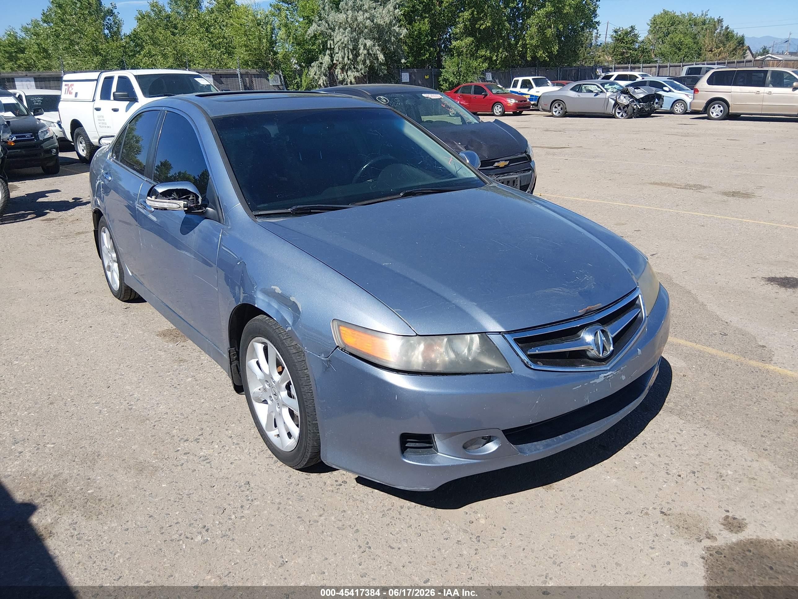 2006 Acura TSX, VIN JH4CL96846C027844 — Обычный износ