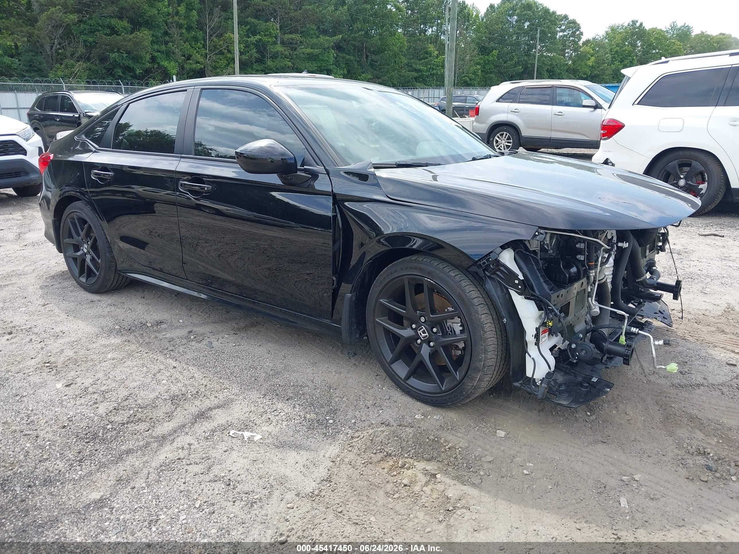 2024 Honda Civic Si, VIN 2HGFE1E59RH475341 — Front end
