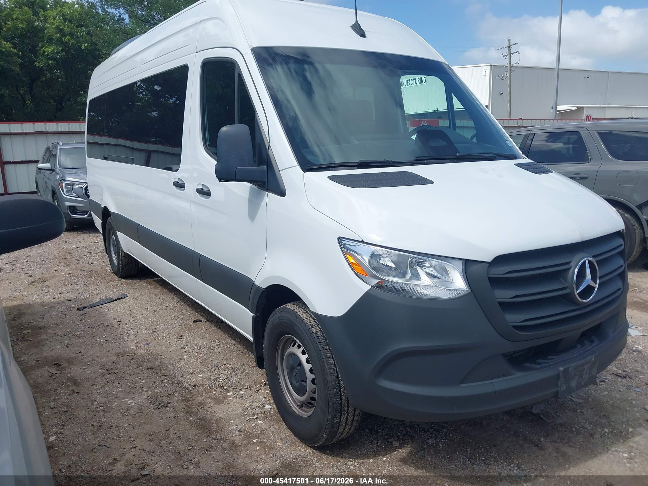 2026 Mercedes-Benz Sprinter Passenger, VIN W1Z4KGHY5TT603678 — Side
