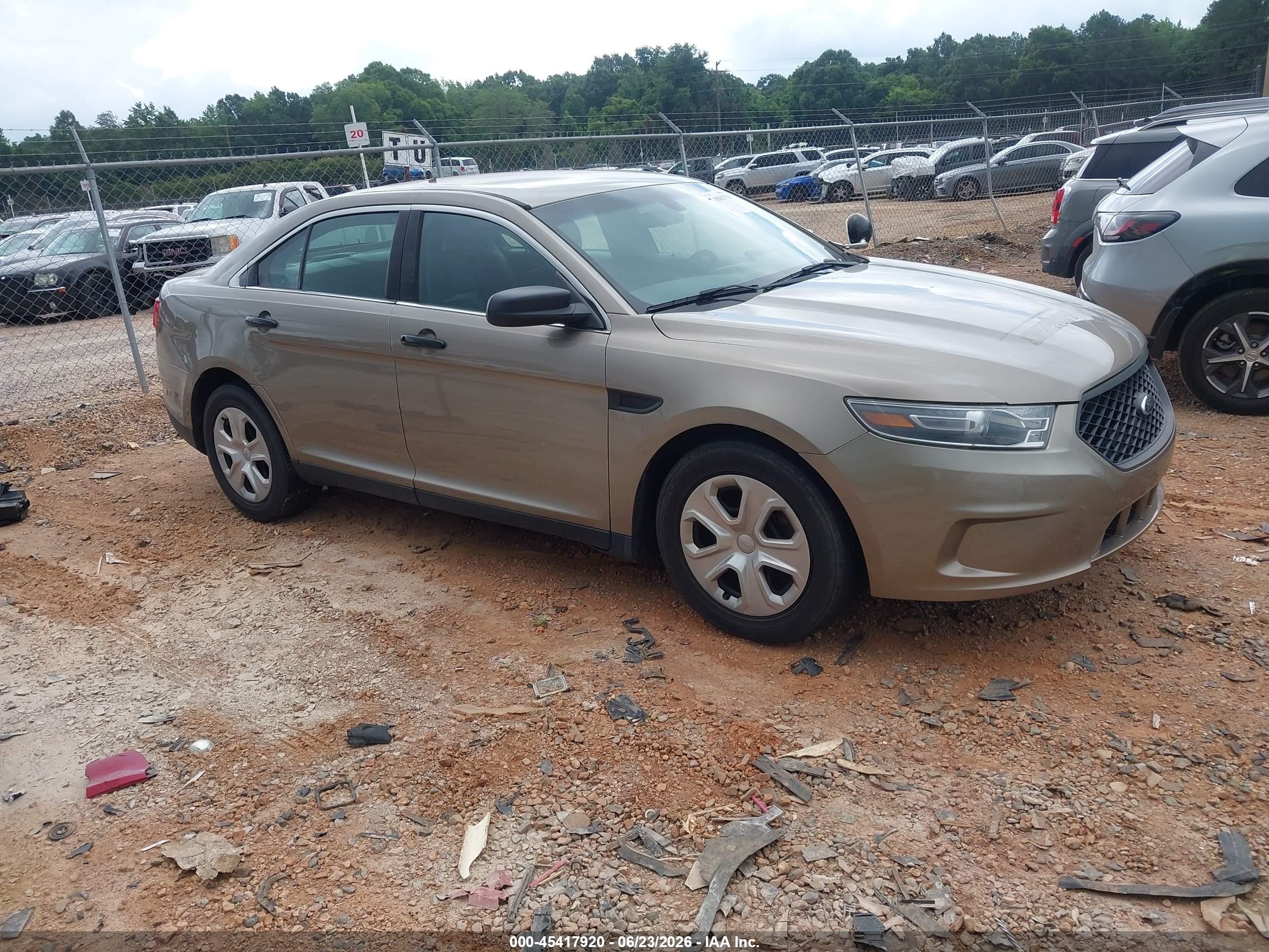 2018 Ford Police Interceptor, VIN 1FAHP2MK1JG114531 — Repossession