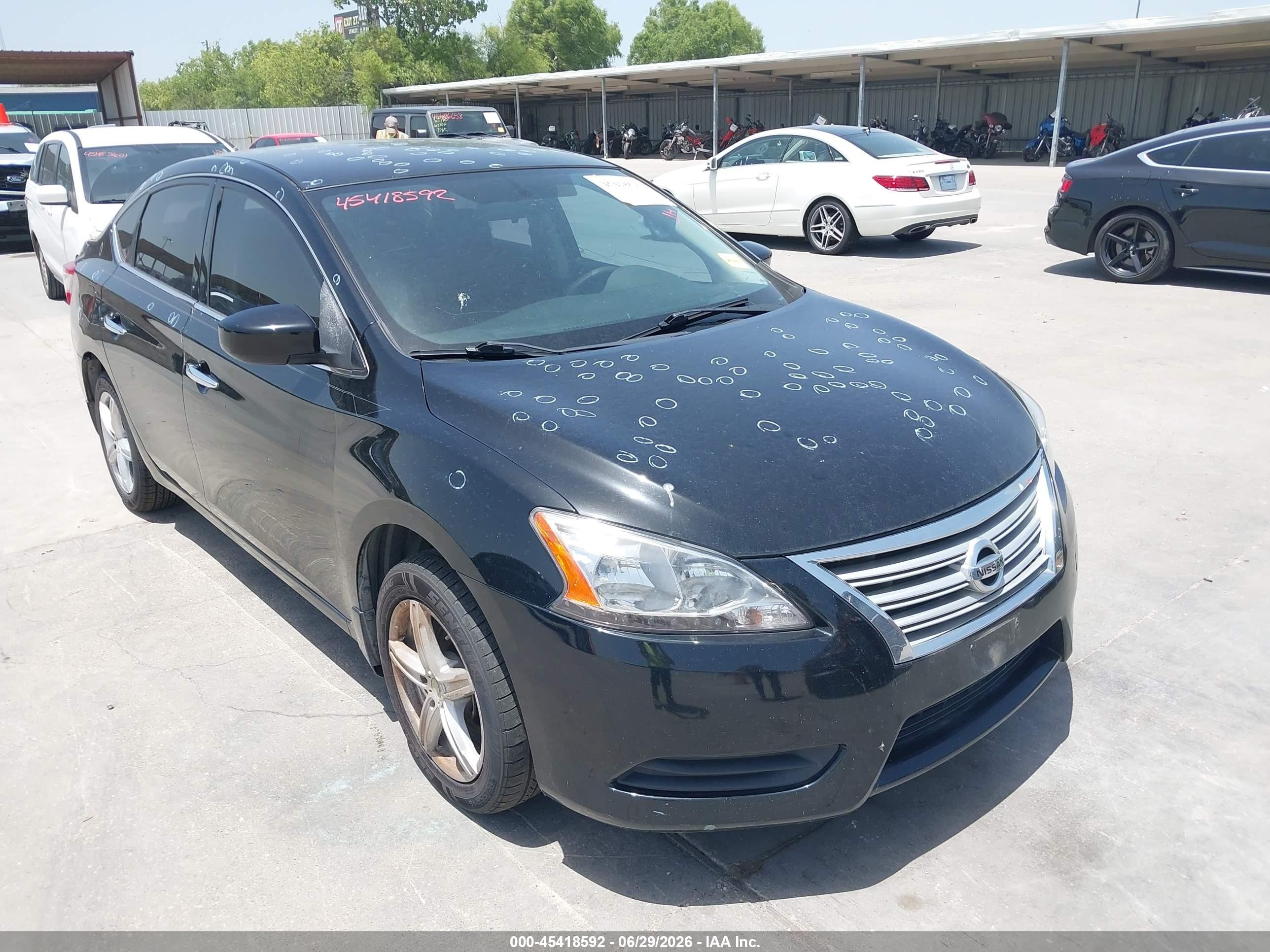 2014 Nissan Sentra FE+ SV, VIN 3N1AB7AP1EY341491 — Град