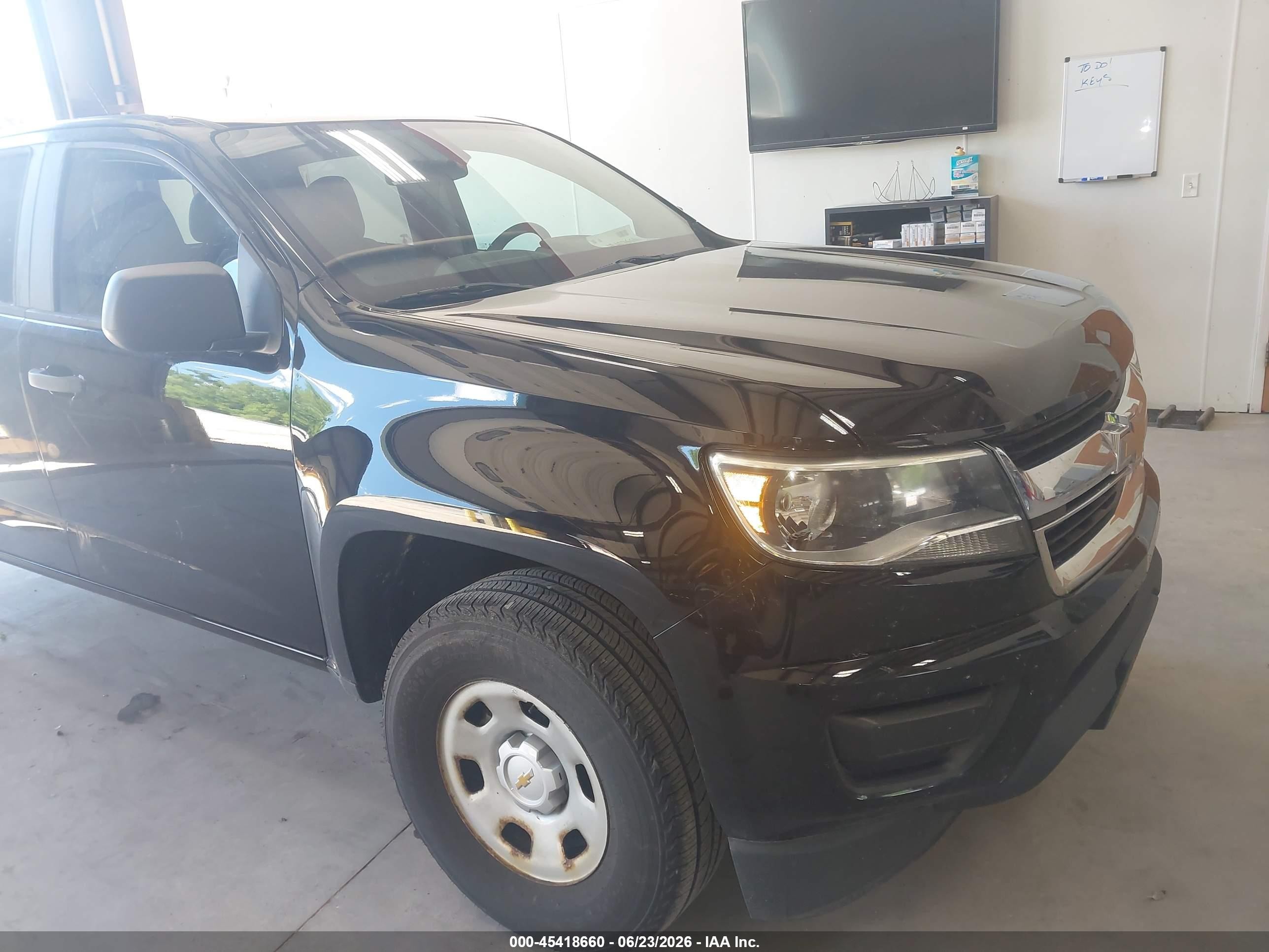 2019 Chevrolet Colorado 4WD Work Truck, VIN 1GCGTBEN6K1112028 — Обычный износ