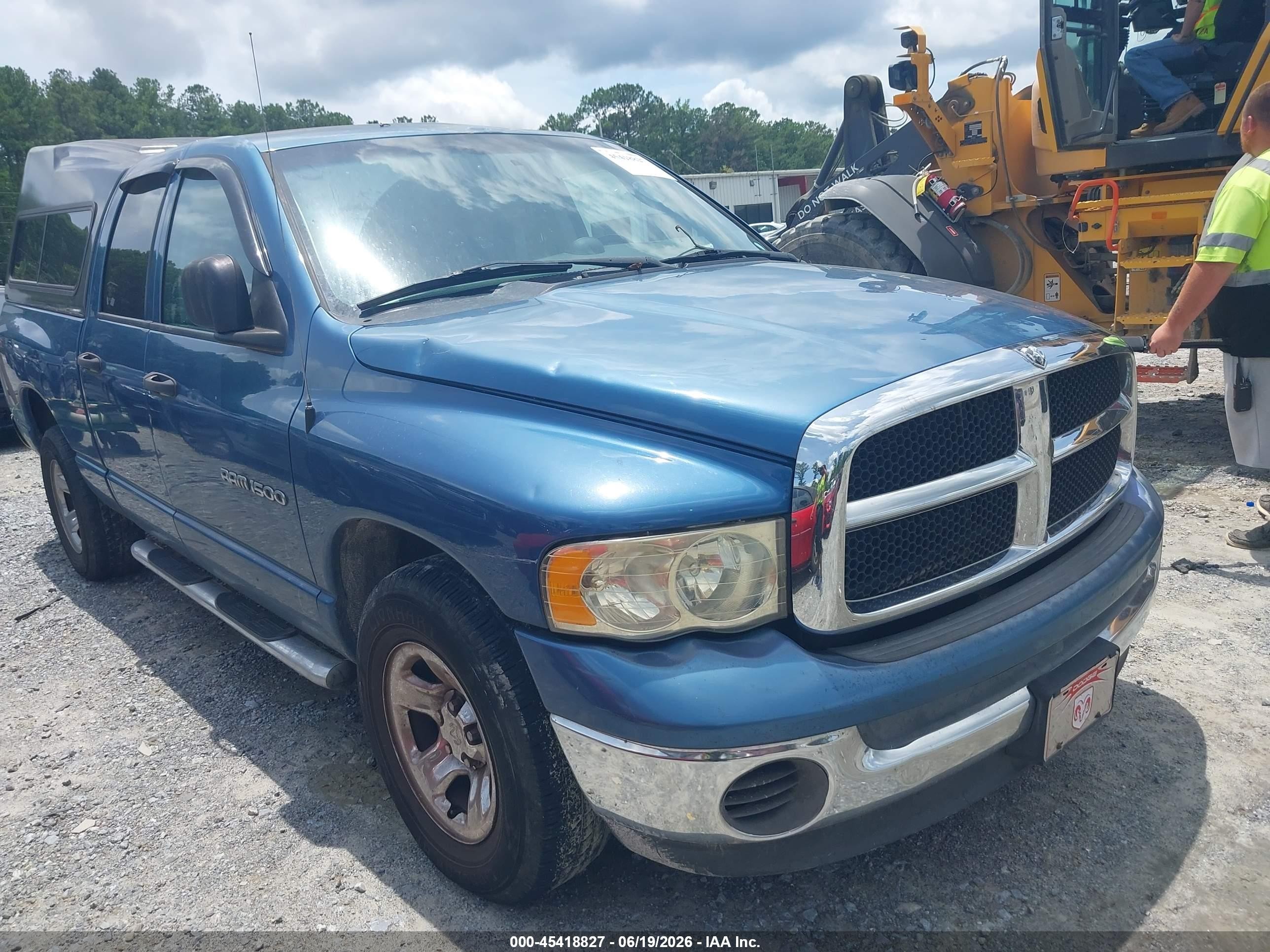 2004 Dodge 1500 SLT, VIN 1D7HA18NX4S550246 — Roof