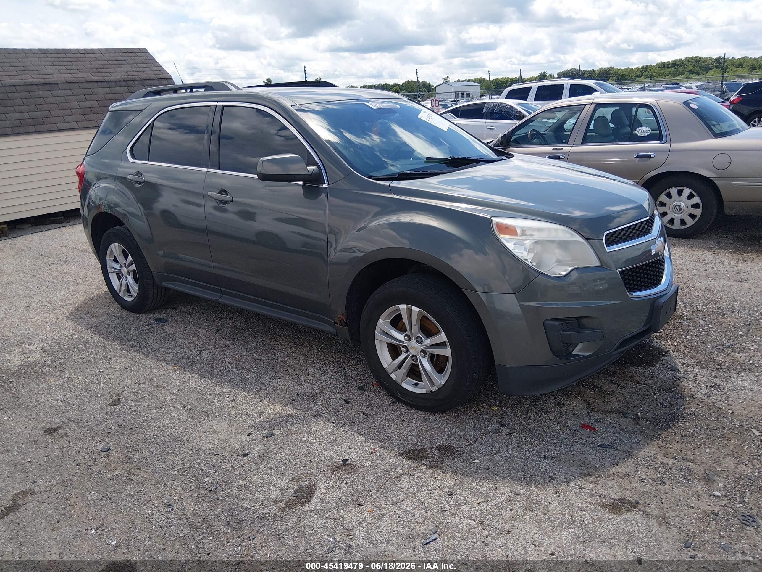 2013 Chevrolet Equinox LT, VIN 2GNFLEEKXD6107067 — Normal wear