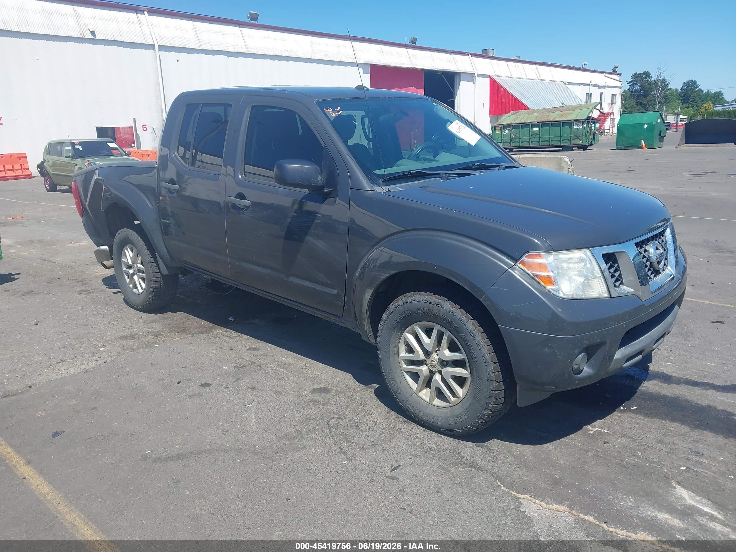 2014 Nissan Frontier SV, VIN 1N6AD0ER4EN752758 — Rear end