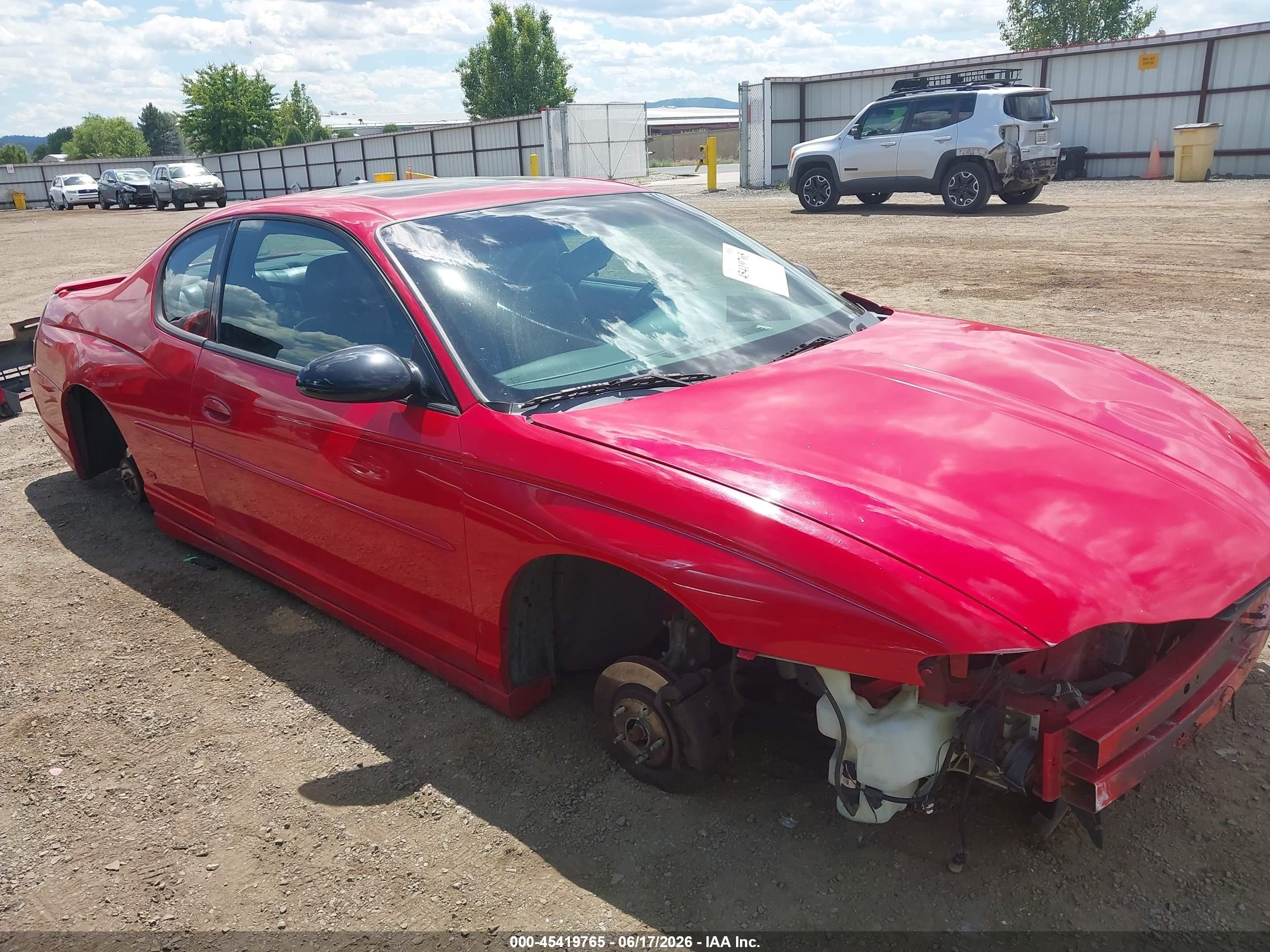 2004 Chevrolet Monte Carlo SS, VIN 2G1WX12K149255075 — Normal wear